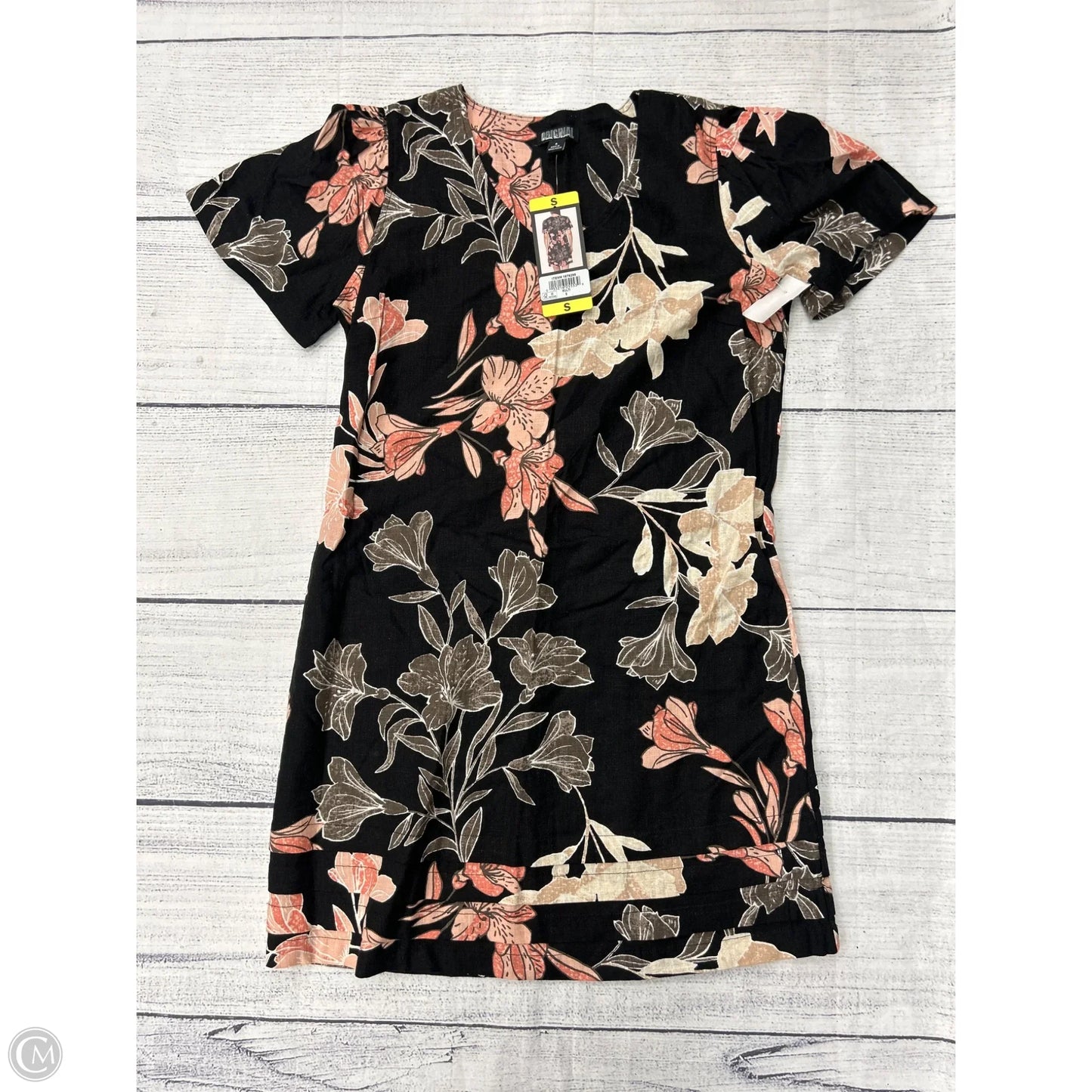 Dress Casual Short By Nicole Miller In Black, Size: S