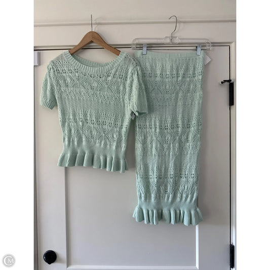 Skirt Midi By Lc Lauren Conrad In Green, Size: S