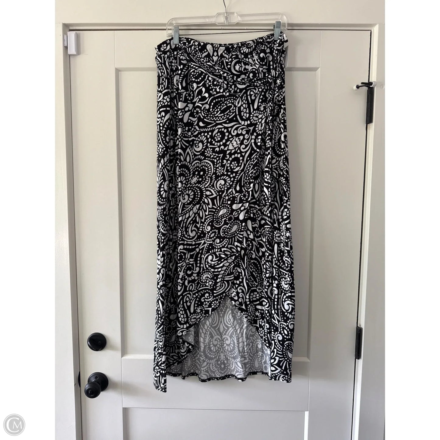 Skirt Maxi By Cynthia Rowley In Black, Size: Xl