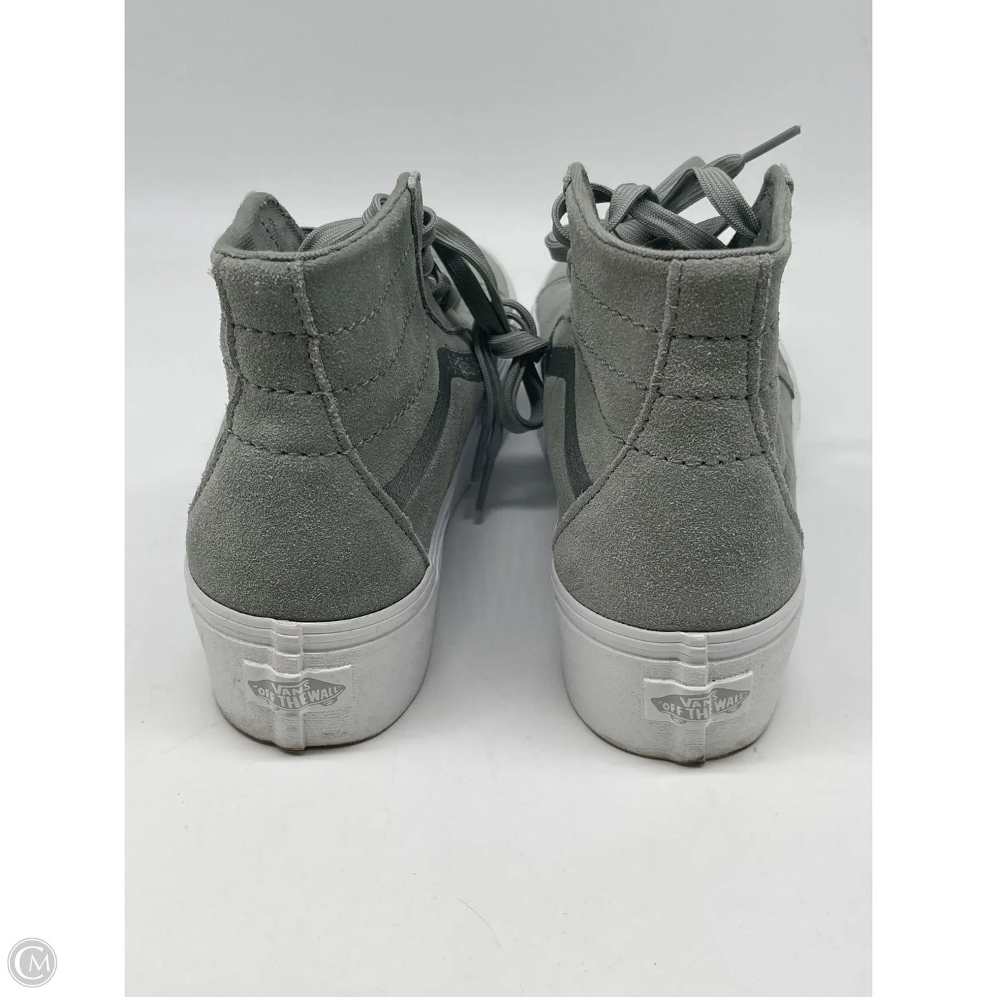 Shoes Sneakers By Vans In Green, Size: 9