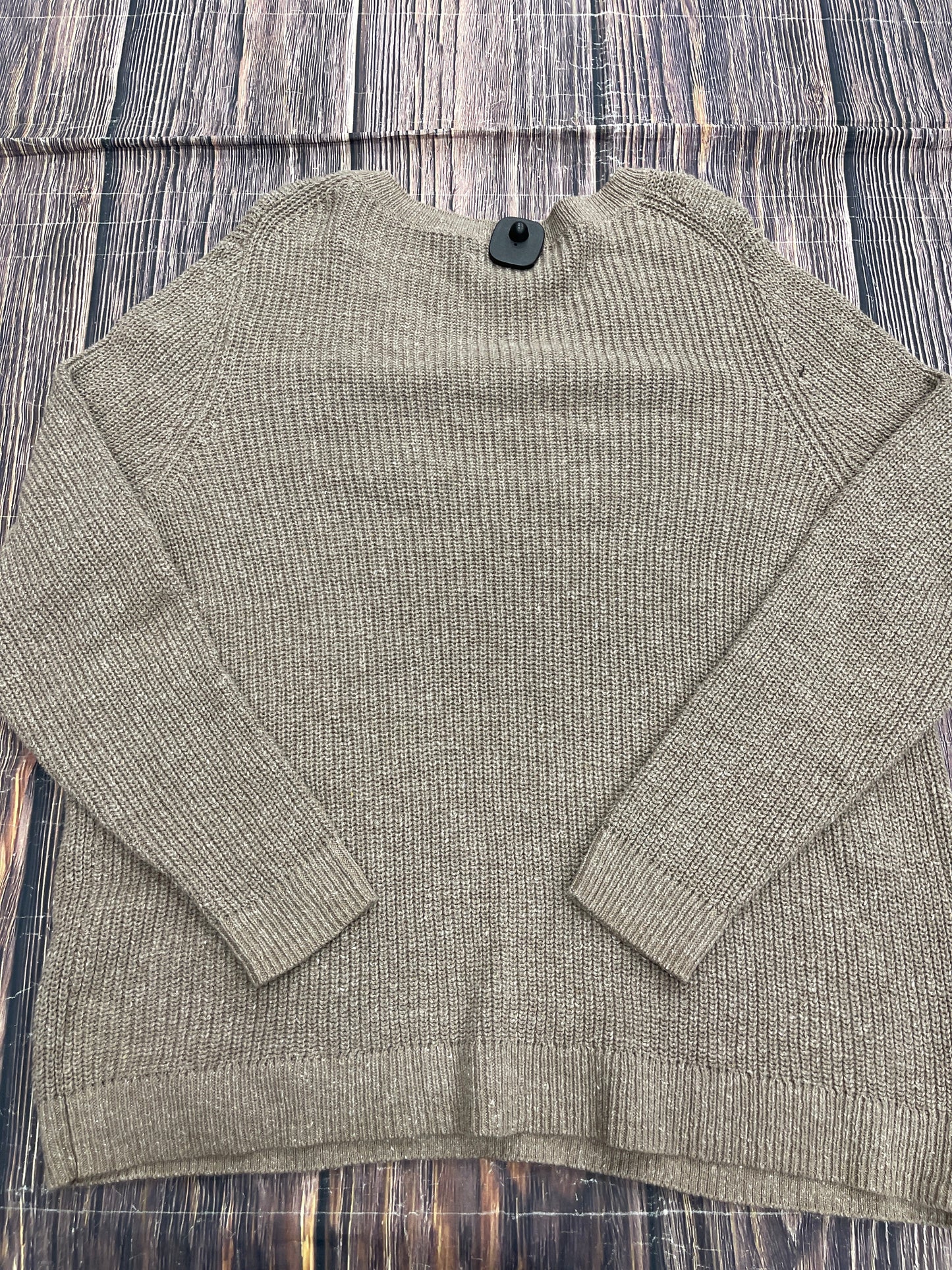 Sweater By Croft And Barrow In Tan, Size: 2x