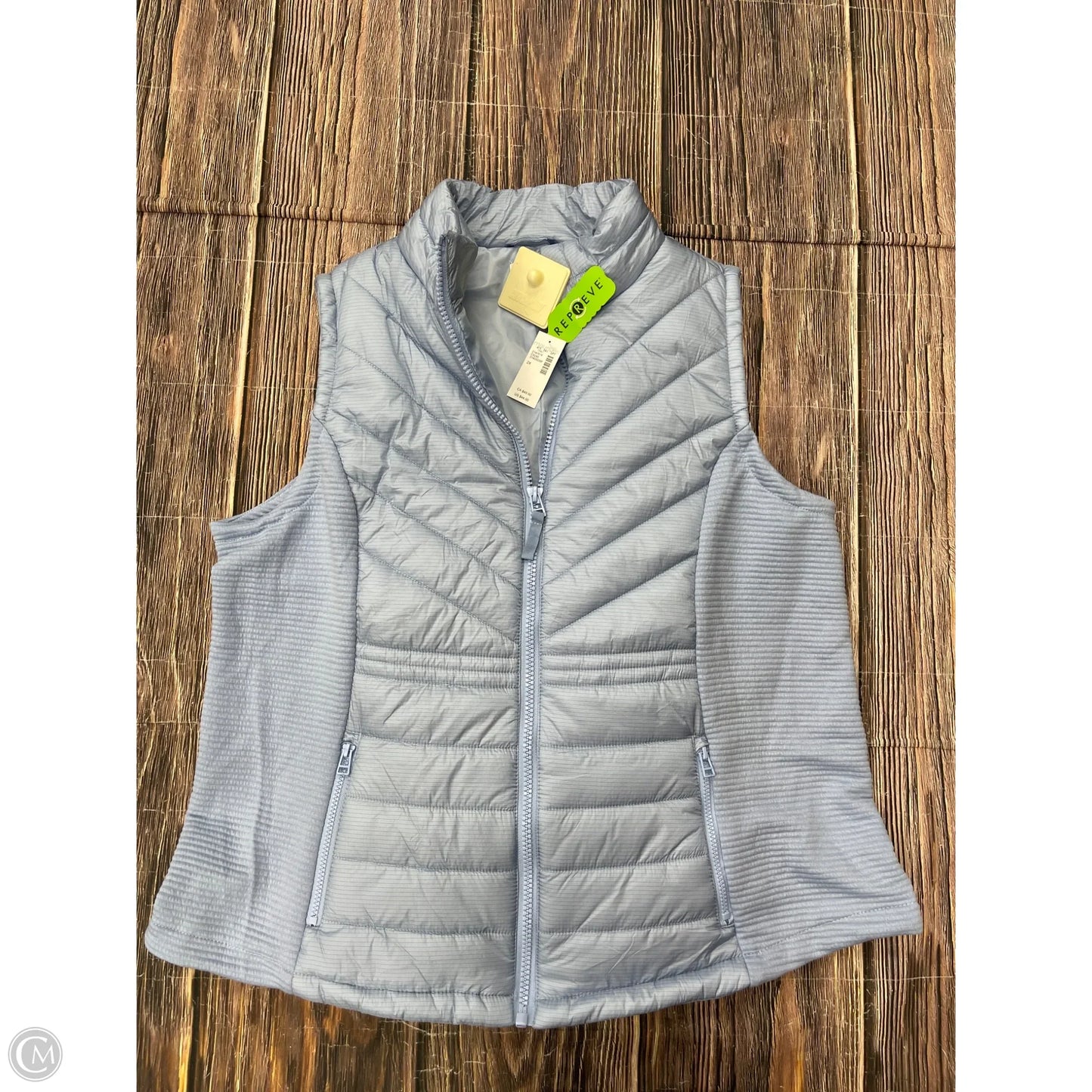 Vest Puffer & Quilted By Maurices In Blue, Size: 2x