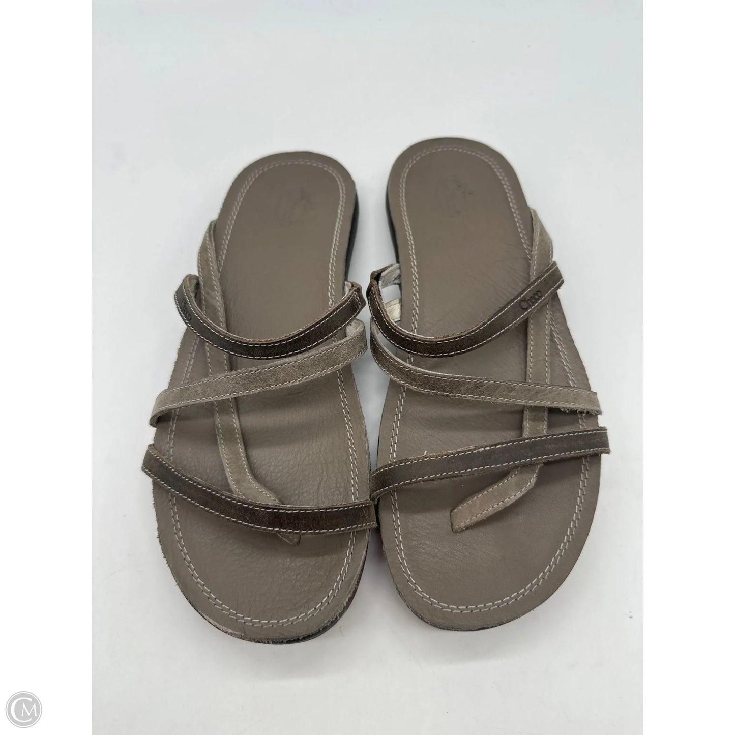 Sandals Flats By Chacos In Taupe, Size: 9