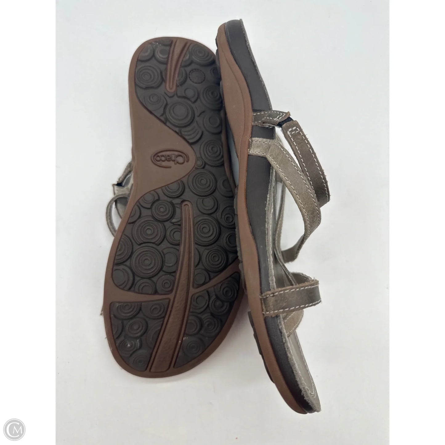 Sandals Flats By Chacos In Taupe, Size: 9