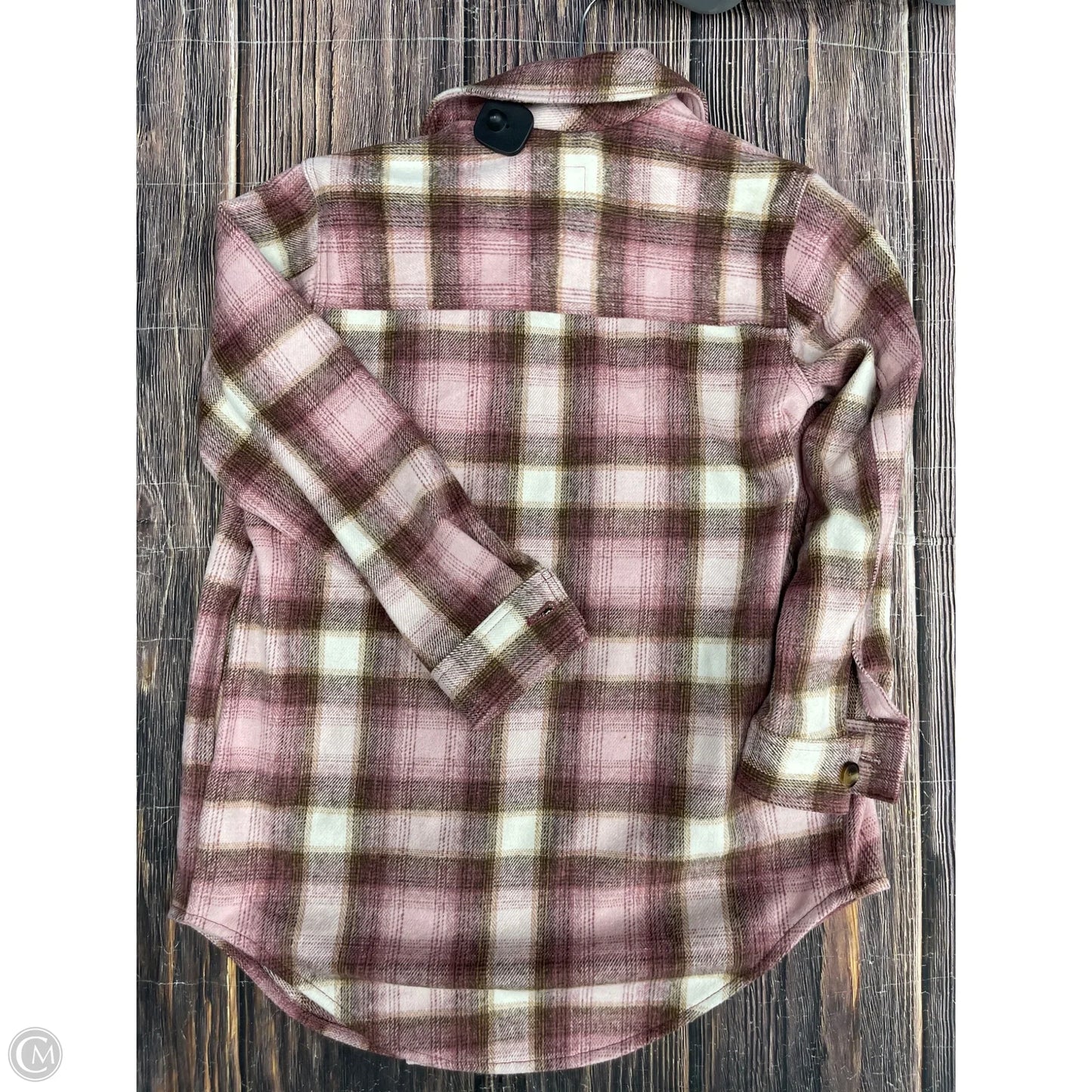 Jacket Shirt By Old Navy In Pink, Size: Xs