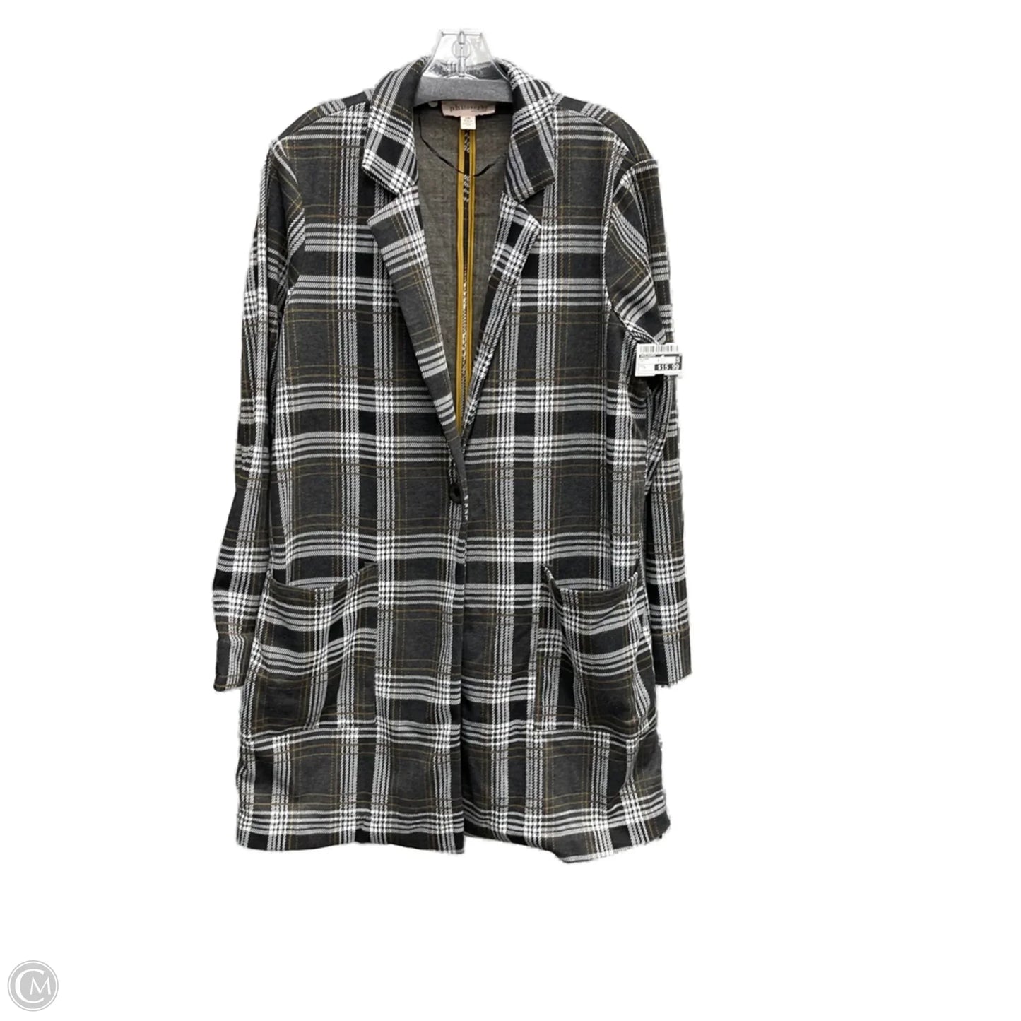 Blazer By Philosophy In Grey, Size: L