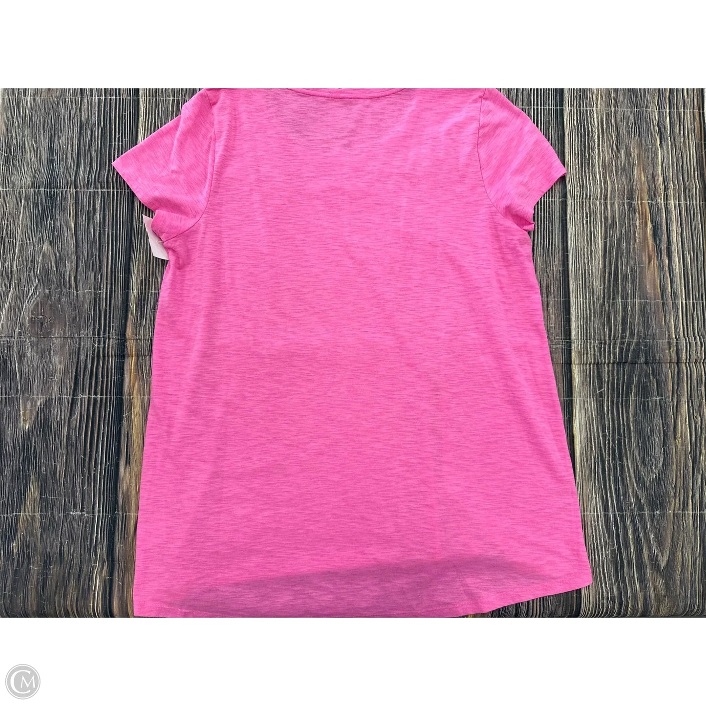 Top Short Sleeve Designer By Lilly Pulitzer In Pink, Size: Xl