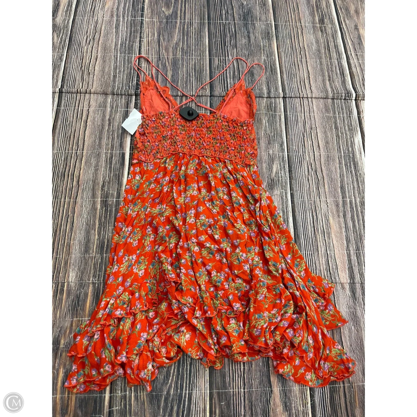 Dress Casual Short By Free People In Orange, Size: L