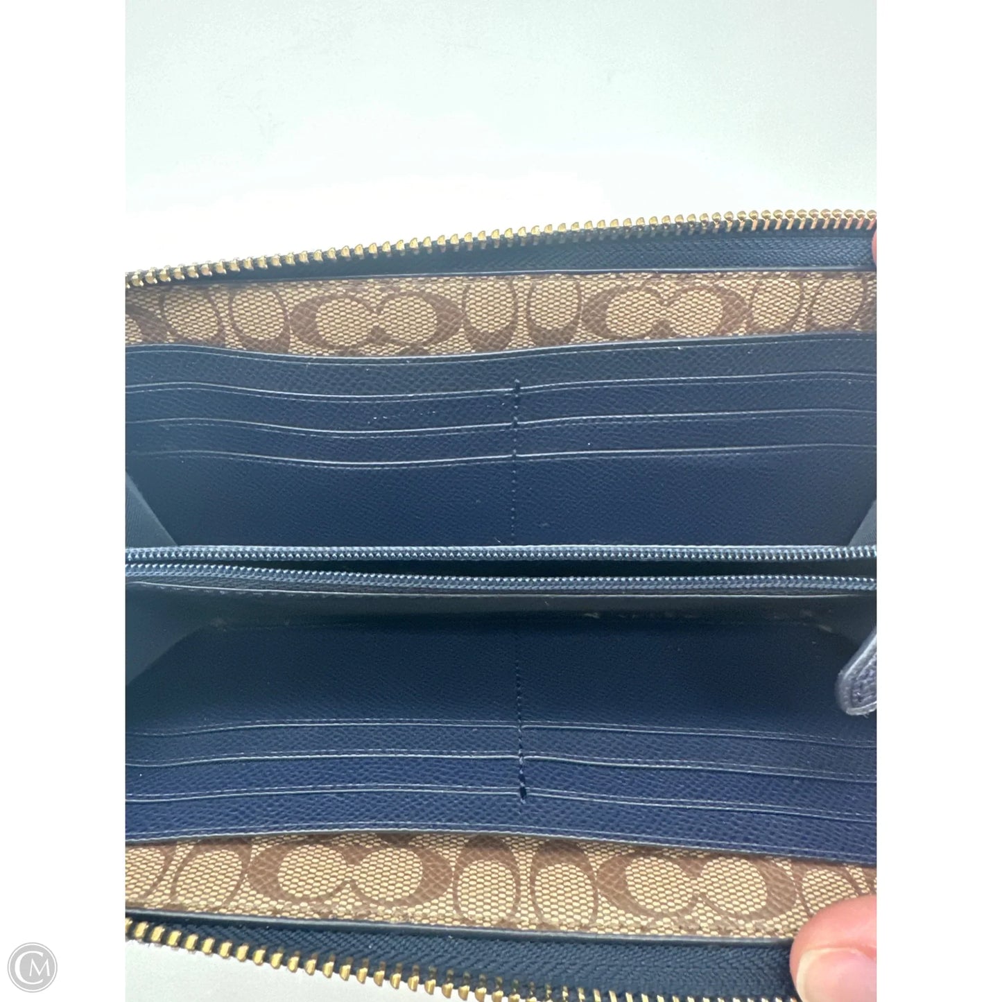 Wallet Designer By Coach, Size: Large