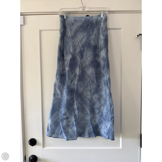 Skirt Maxi By Madewell In Blue, Size: 2