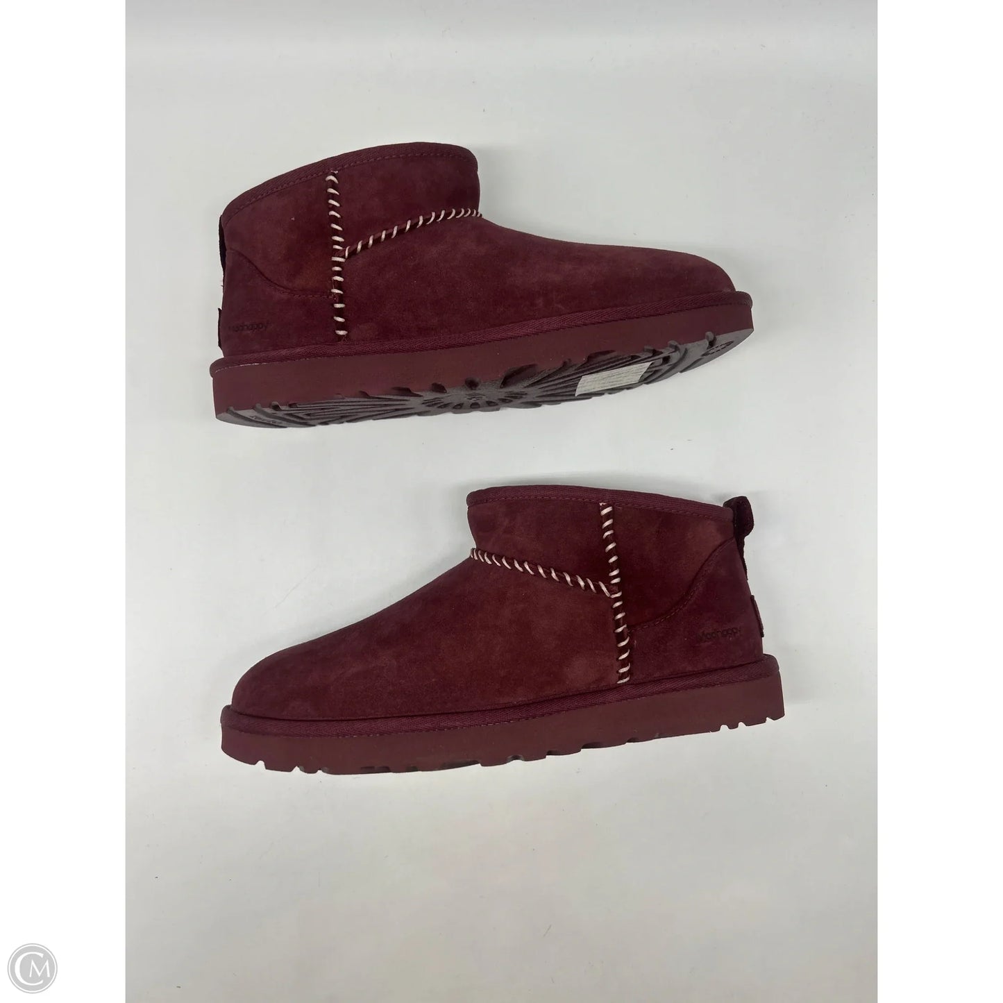 Boots Designer By Ugg In Purple, Size: 8