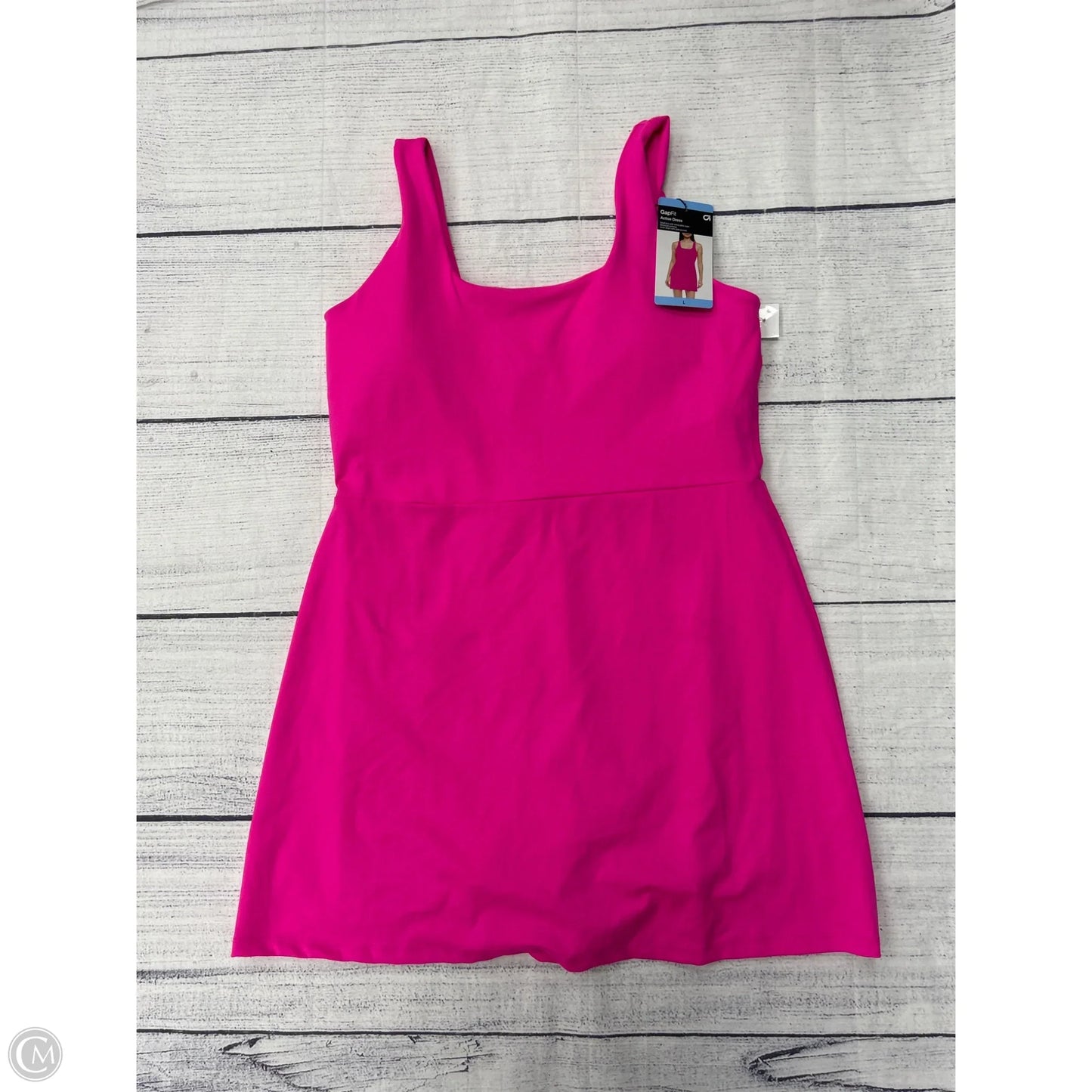 Athletic Dress By Gapfit In Pink, Size: L