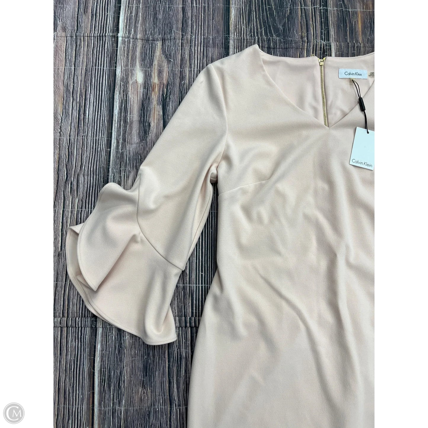 Dress Work By Calvin Klein In Pink, Size: 12