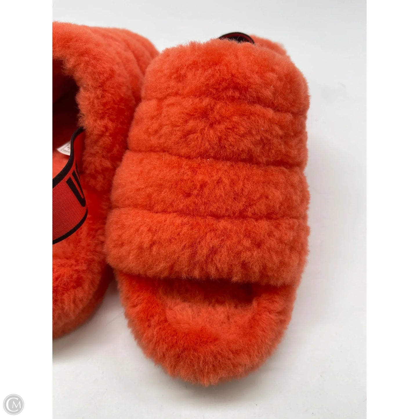 Sandals Designer By Ugg In Orange, Size: 9