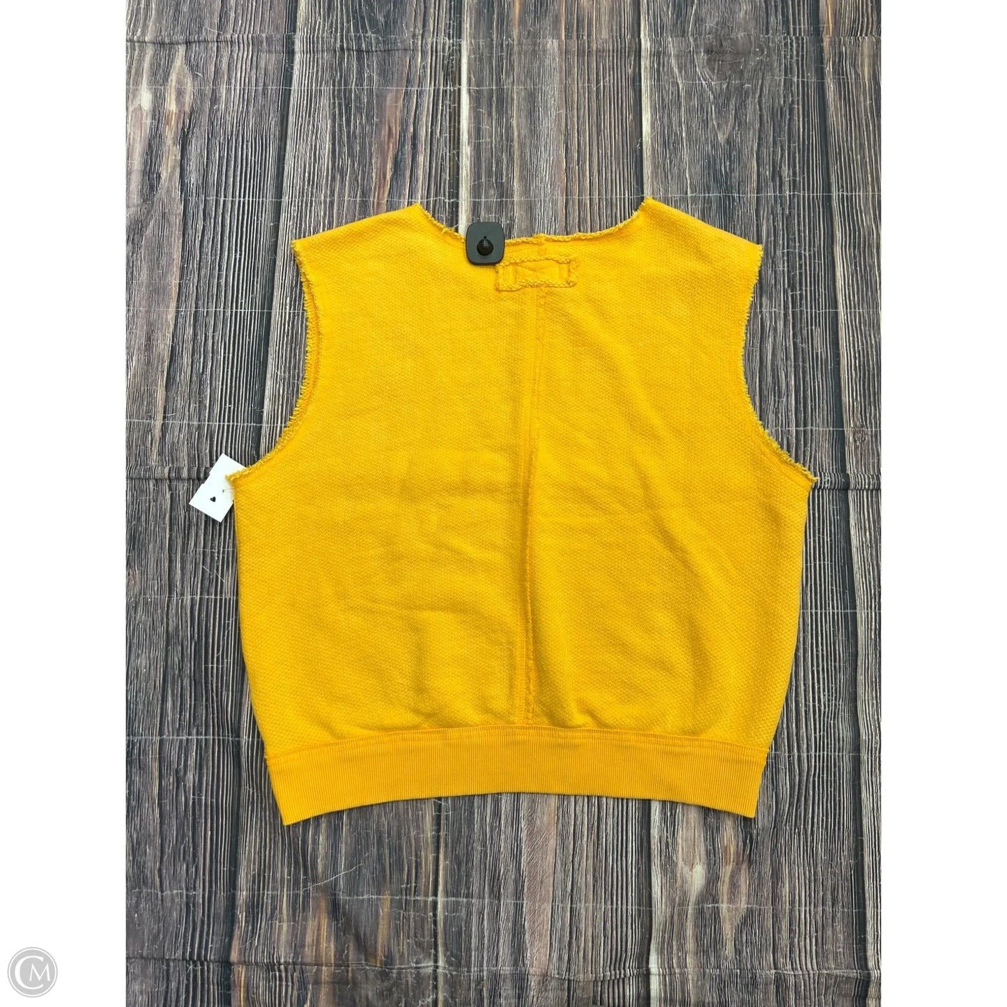 Top Sleeveless By We The Free In Yellow, Size: L