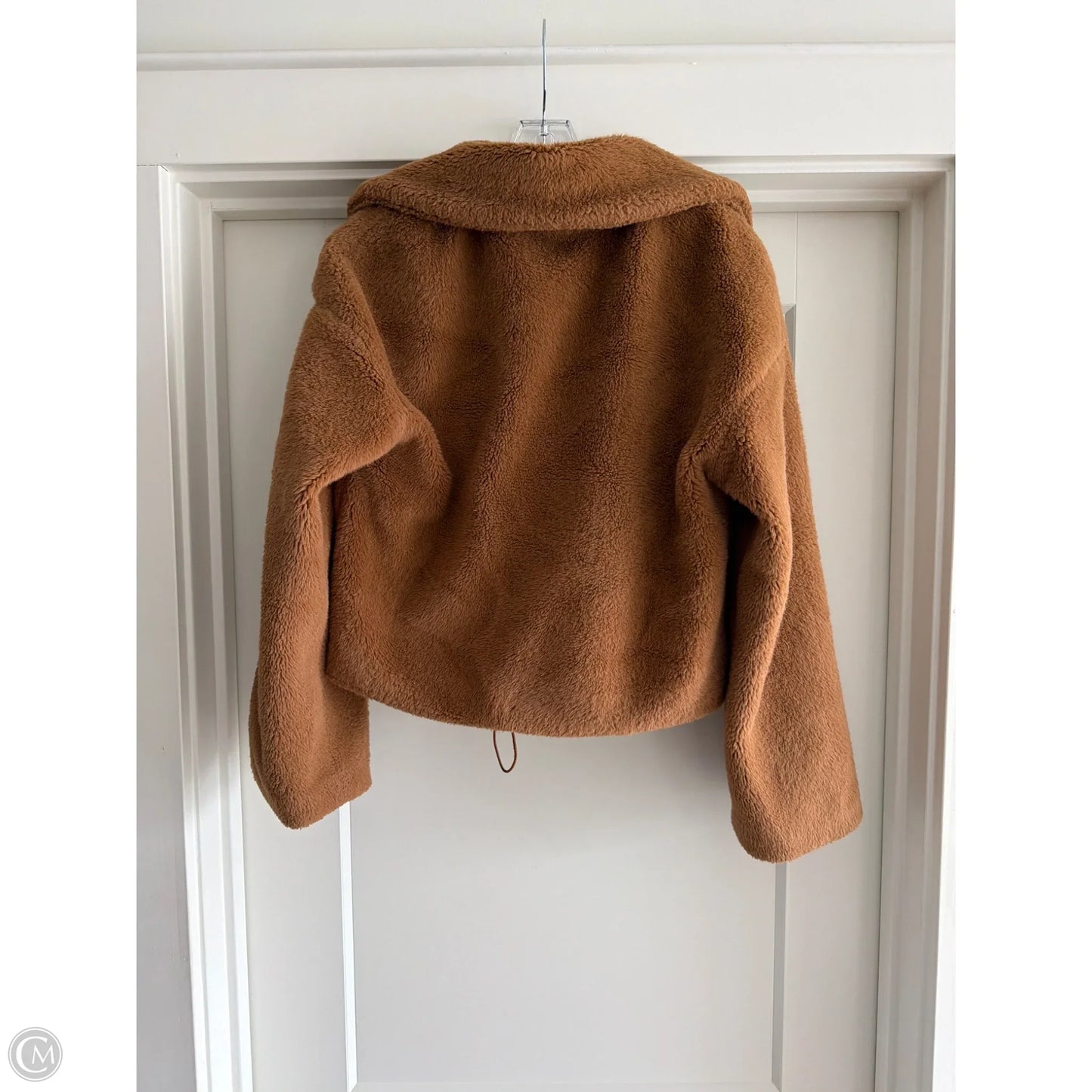 Jacket Faux Fur & Sherpa By Clothes Mentor In Brown, Size: Xs