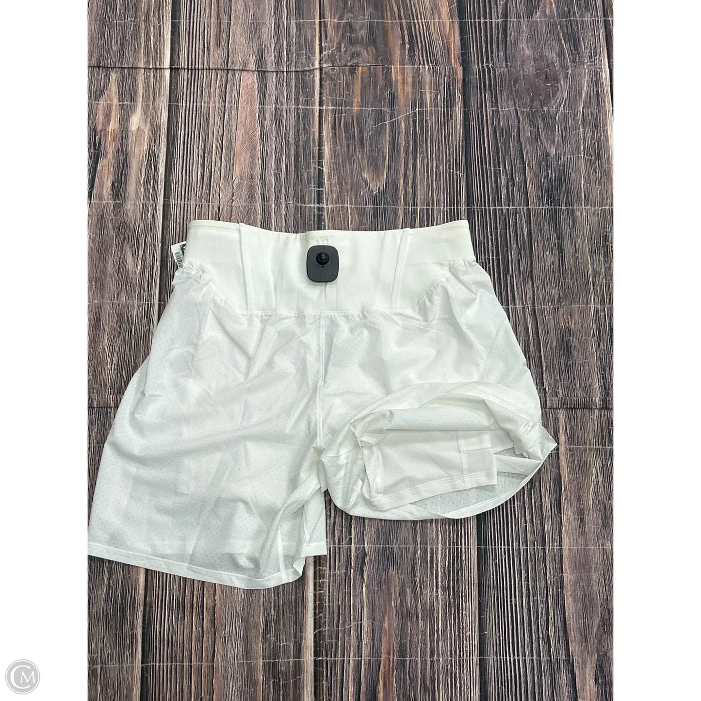 Athletic Shorts By Lululemon In White, Size: S