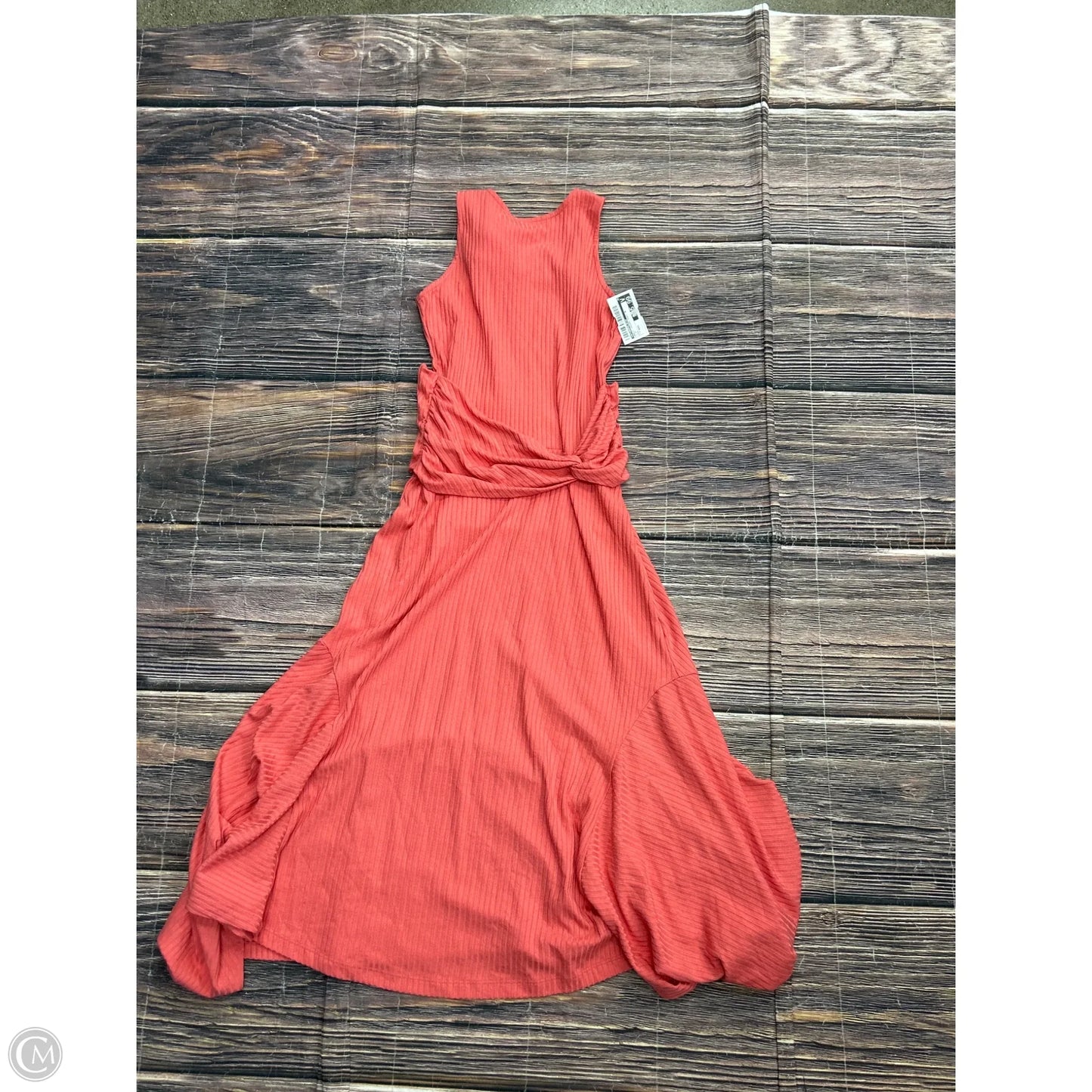 Dress Casual Midi By Anthropologie In Pink, Size: Xxs