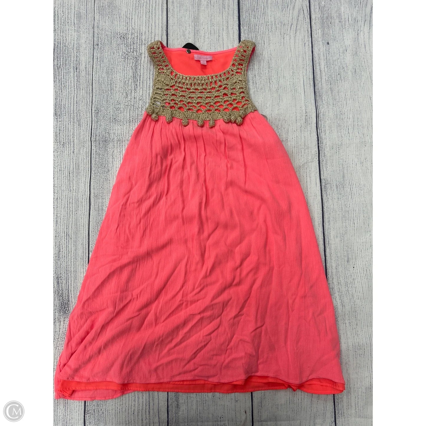 Dress Designer By Lilly Pulitzer In Pink, Size: L