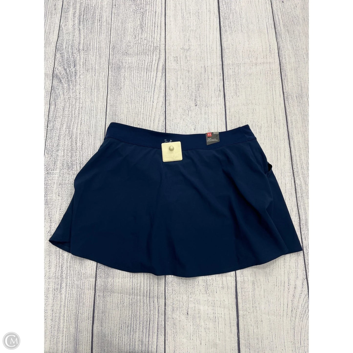 Athletic Skirt By Under Armour In Blue, Size: Xl