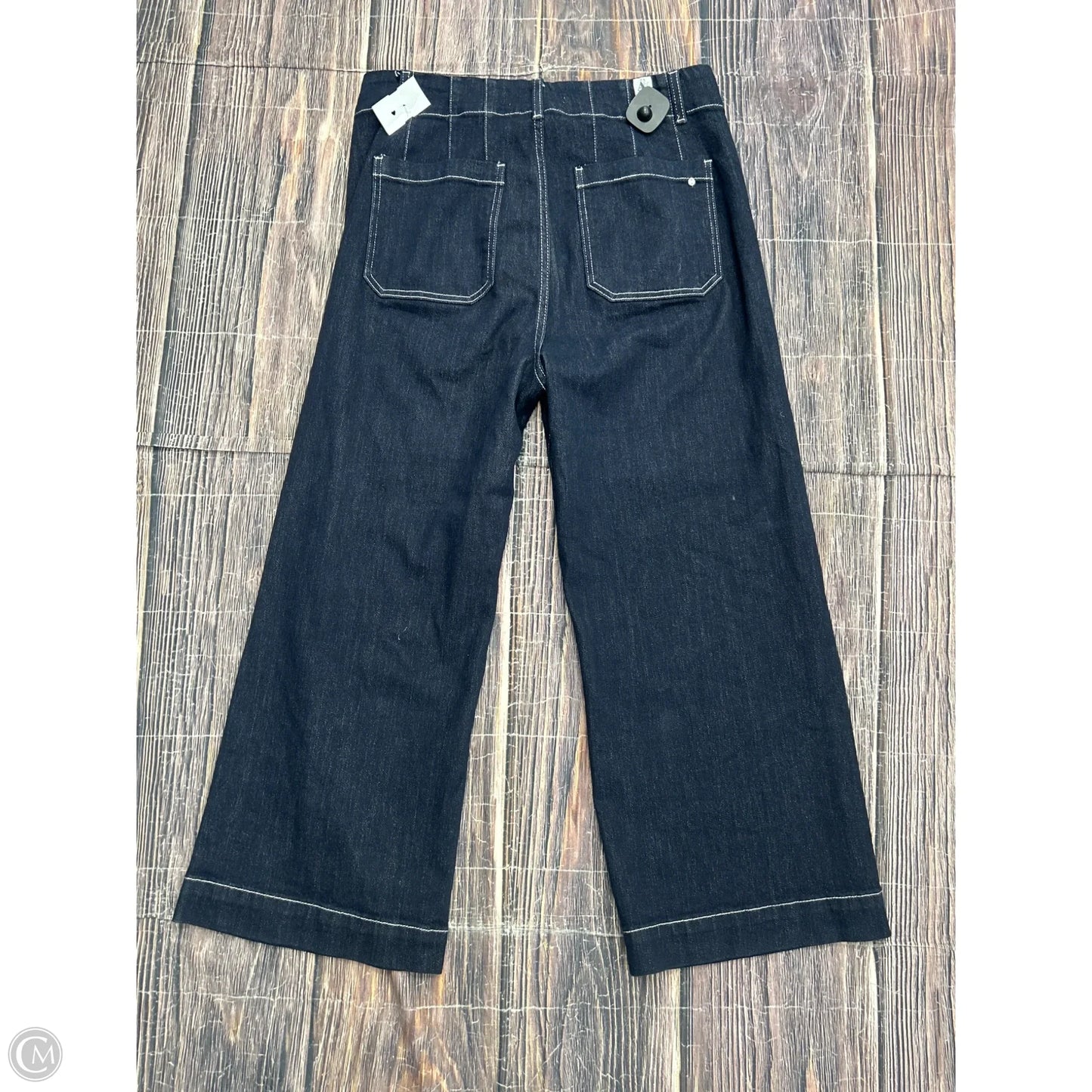Jeans Wide Leg By Altard State In Blue Denim, Size: 12