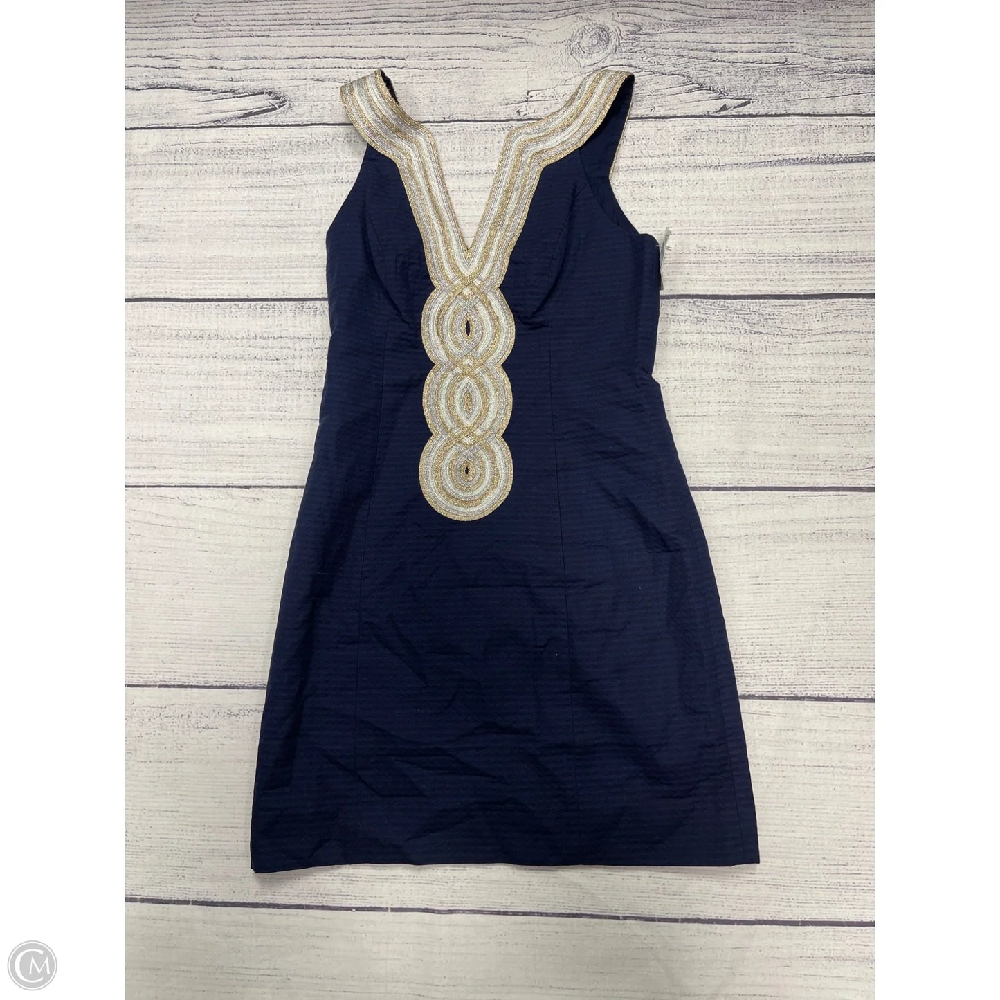 Dress Designer By Lilly Pulitzer In Navy, Size: 0p
