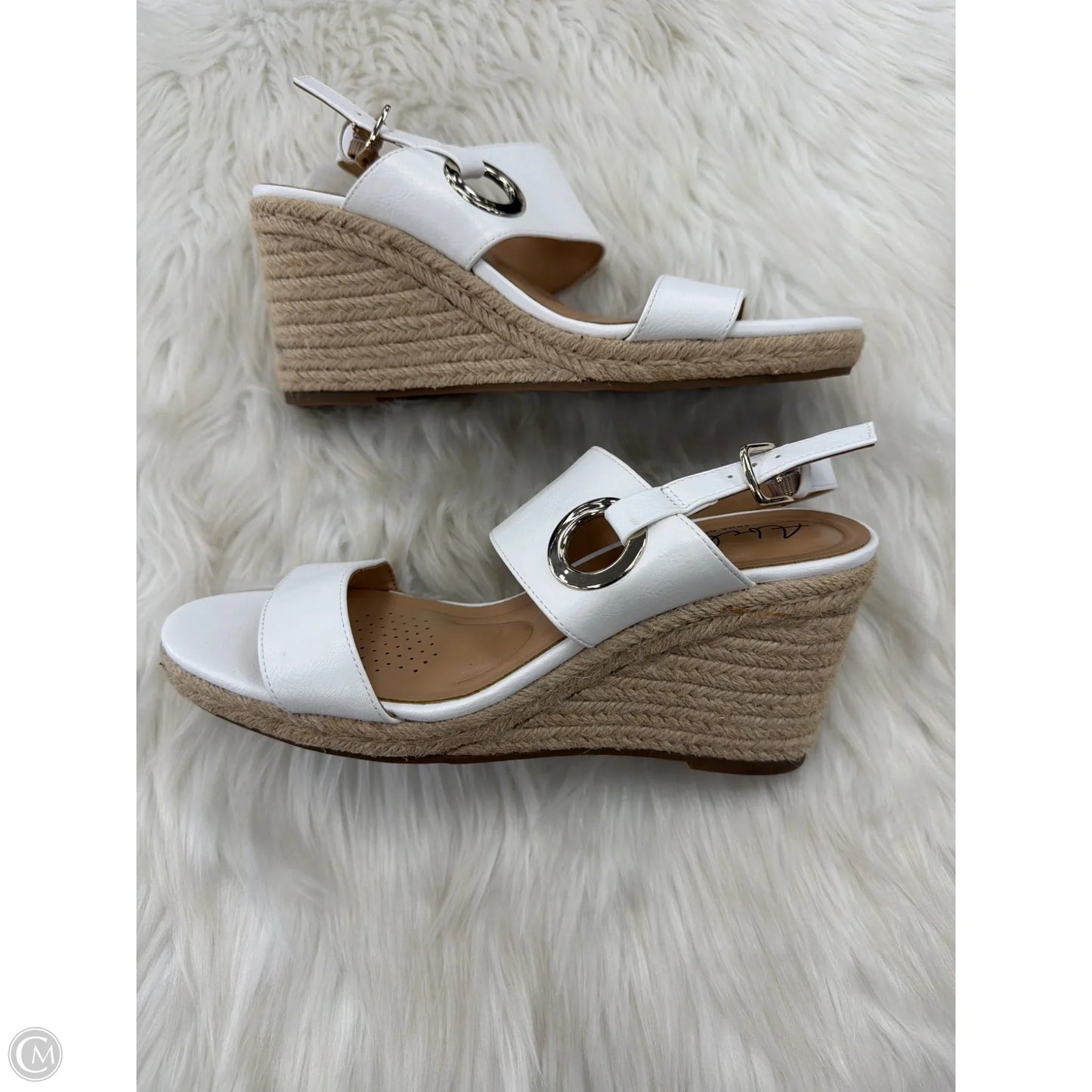 Shoes Heels Block By Abella In White, Size: 9.5