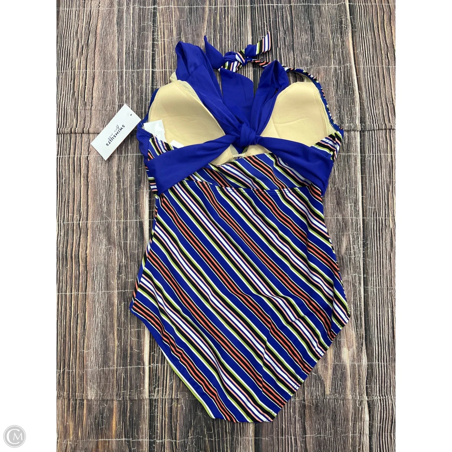 Swimsuit By Clothes Mentor In Blue, Size: 12