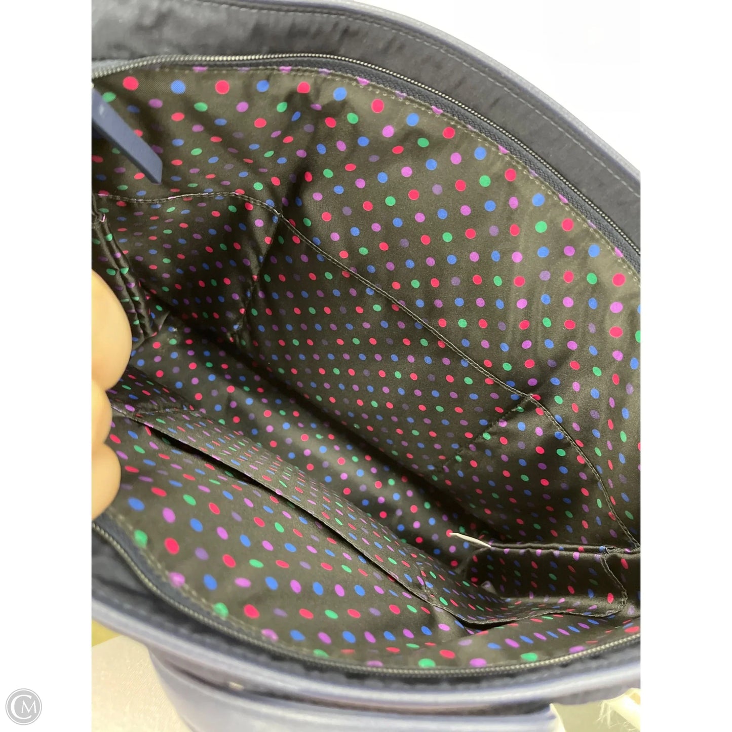 Handbag By Vera Bradley, Size: Large