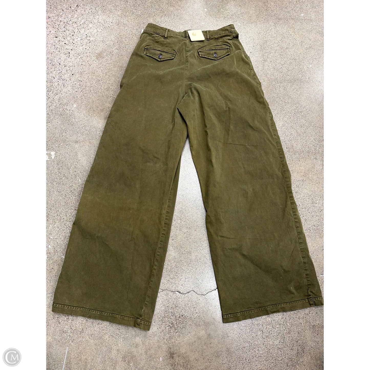 Pants Wide Leg By Maeve In Green, Size: 12l
