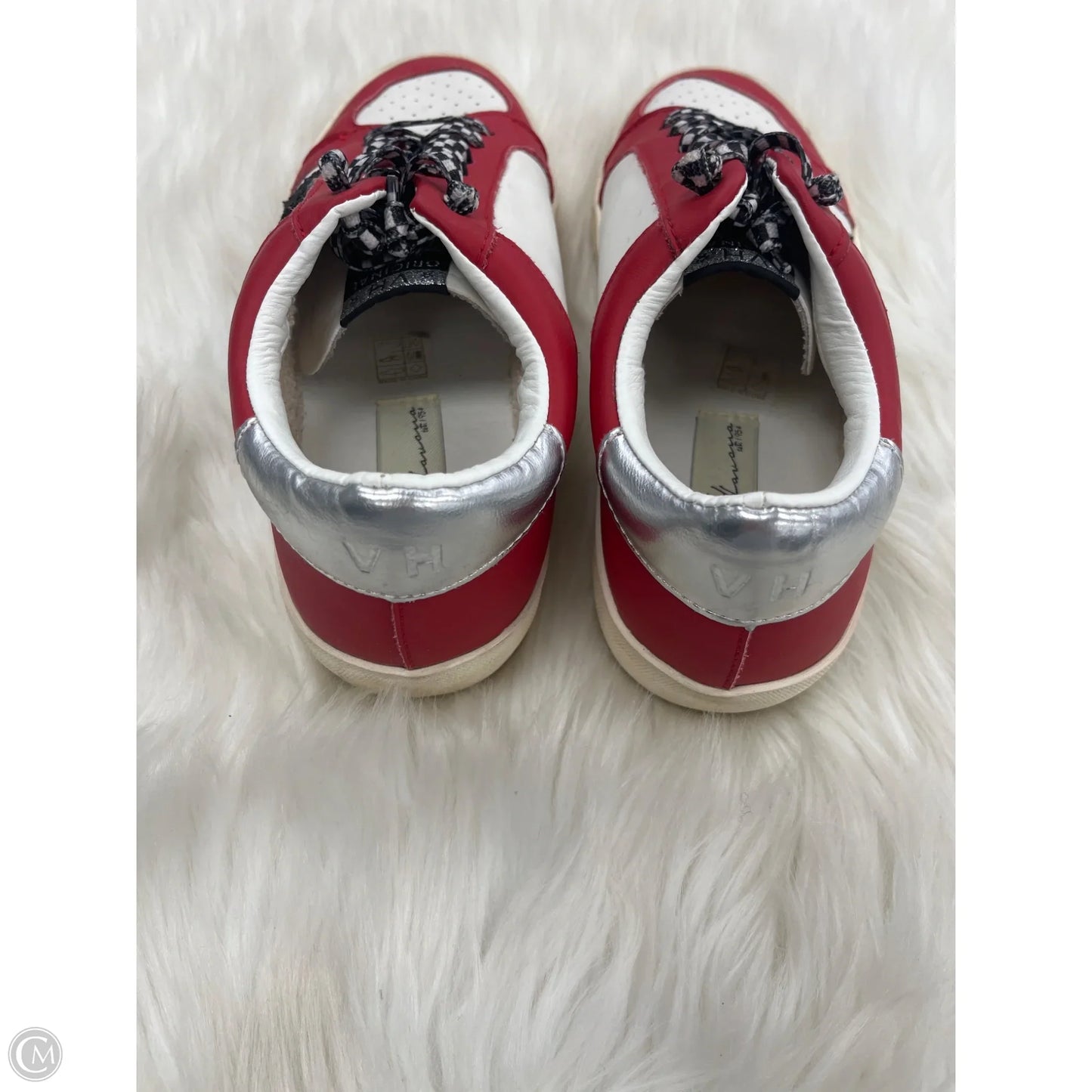 Shoes Sneakers By Vintage Havana In Red & White, Size: 9