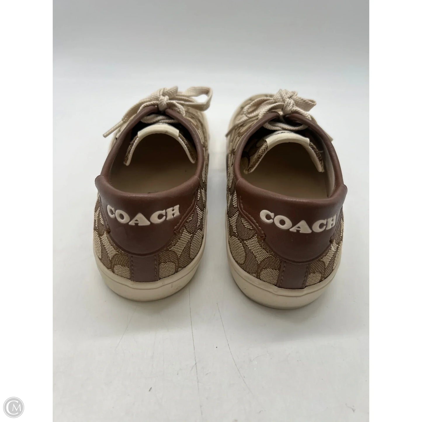 Shoes Designer By Coach In Brown, Size: 8.5