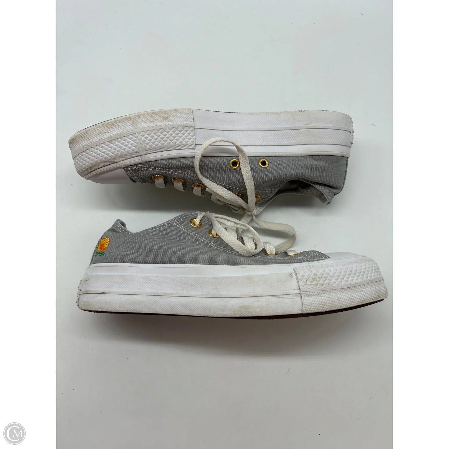 Shoes Sneakers By Converse In Grey, Size: 7.5