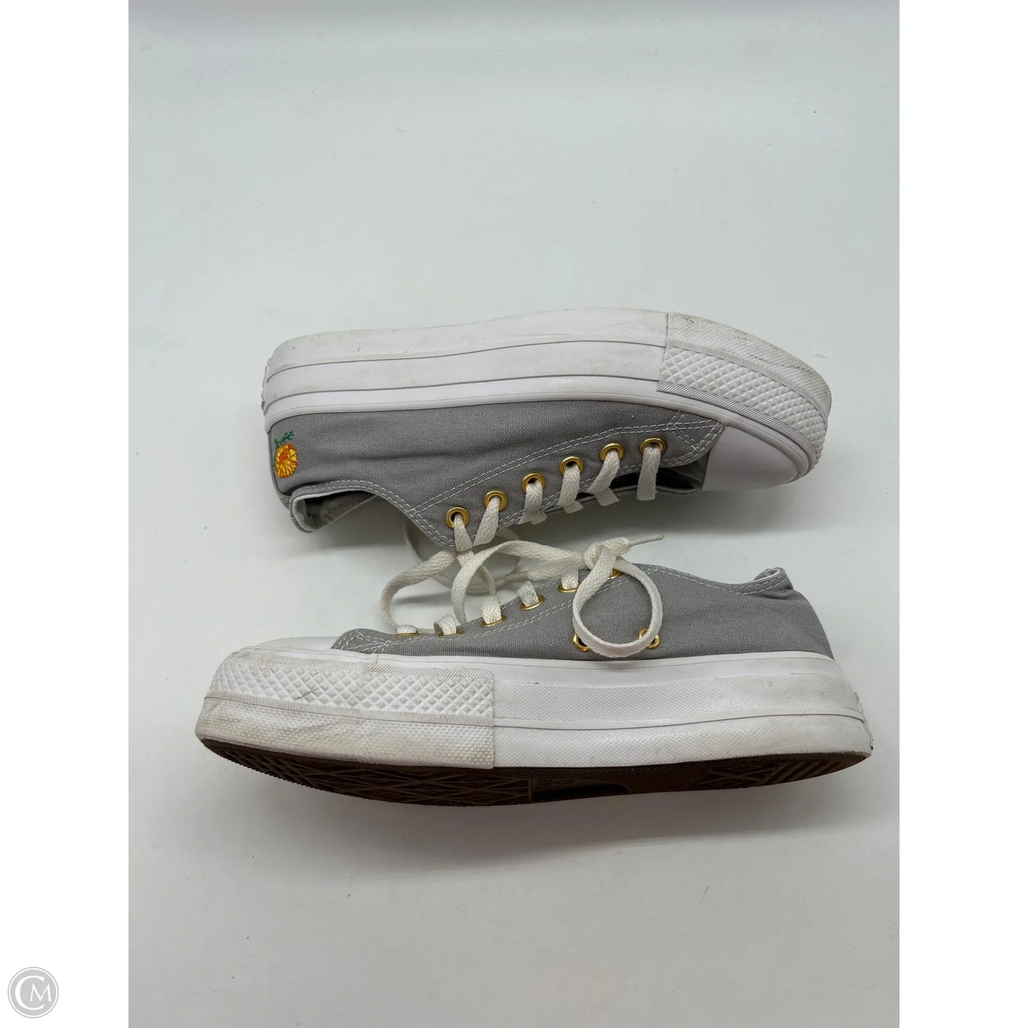Shoes Sneakers By Converse In Grey, Size: 7.5