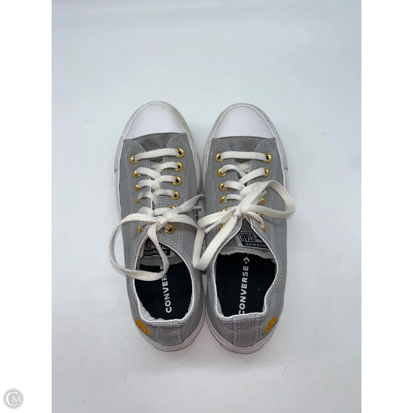 Shoes Sneakers By Converse In Grey, Size: 7.5