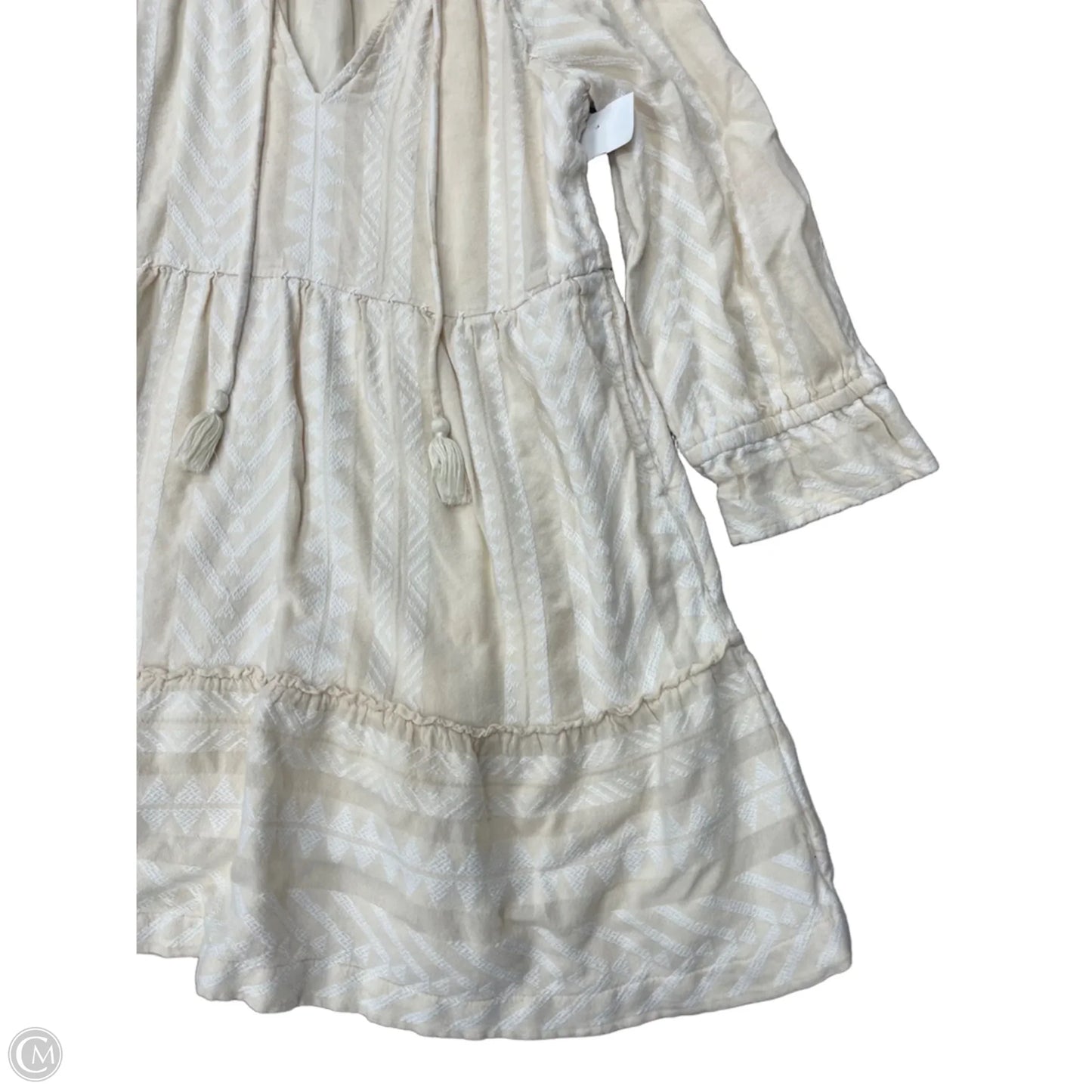 Dress Casual Short By Maeve In Cream, Size: Xsp