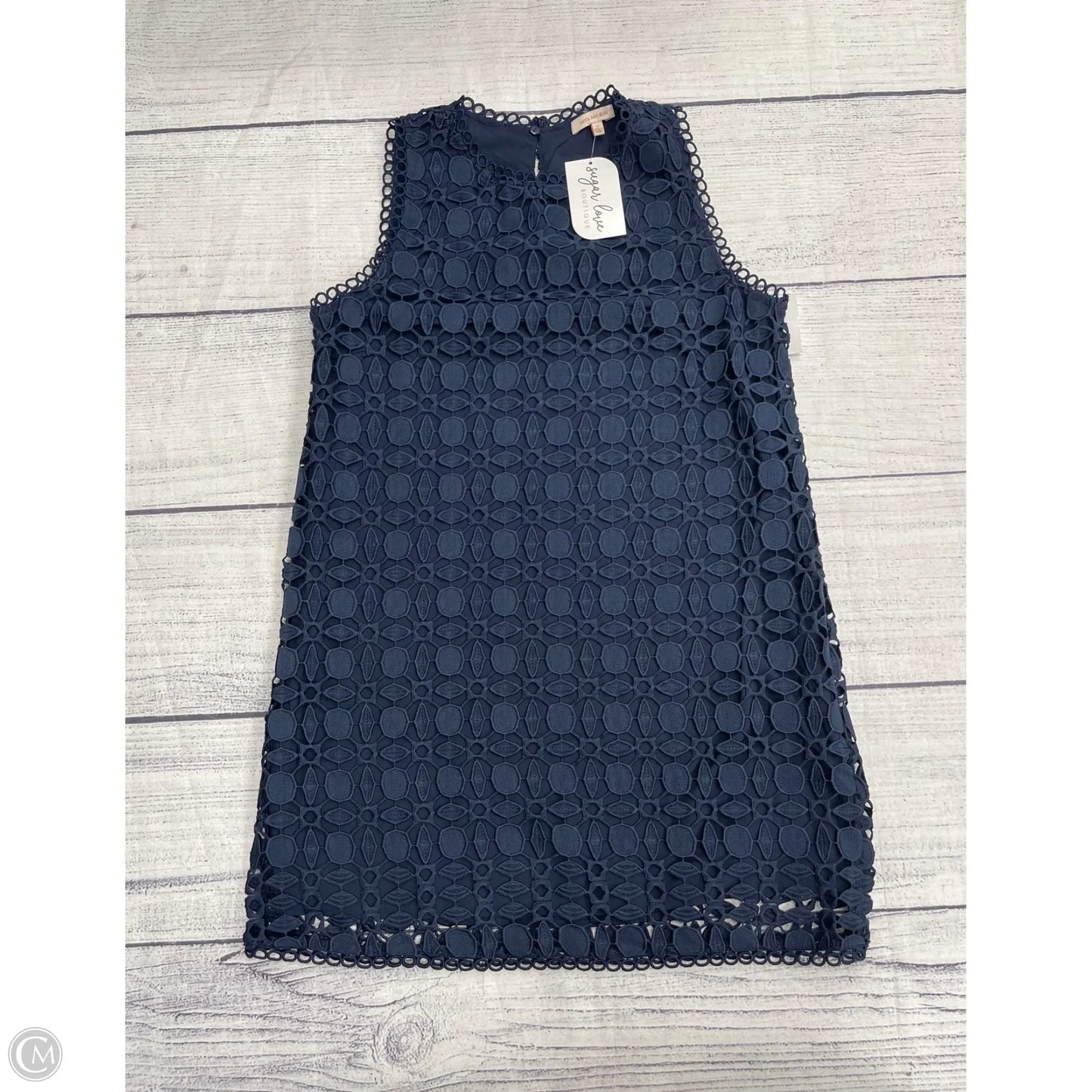 Dress Casual Short By Skies Are Blue In Blue, Size: S