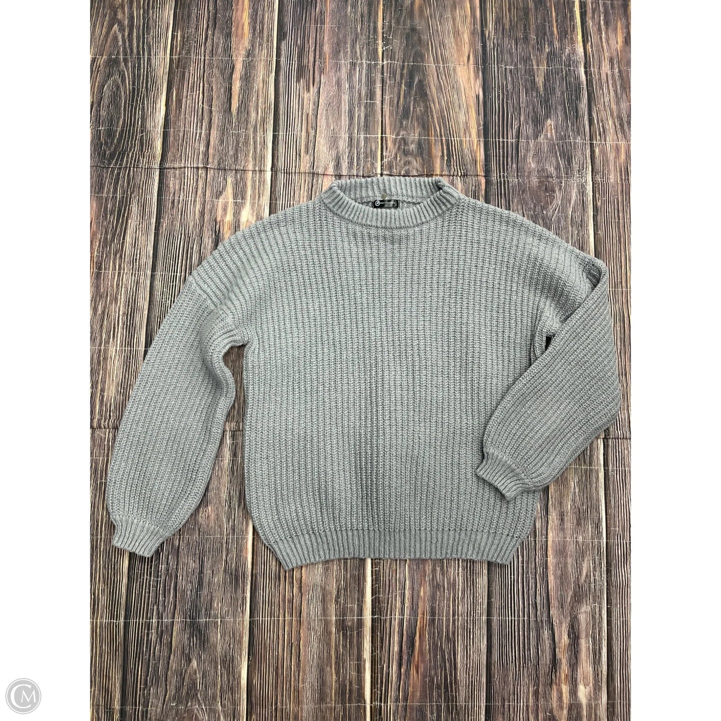 Sweater By Prettygarden In Grey, Size: L