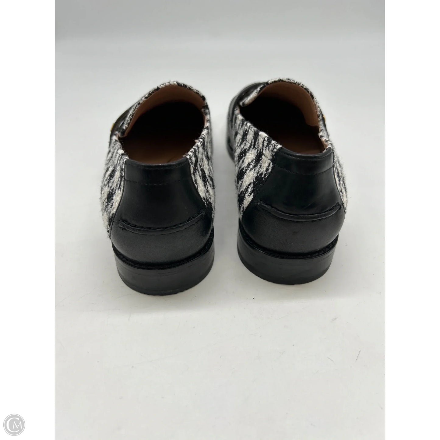 Shoes Flats By Cole-haan In Black & White, Size: 8.5