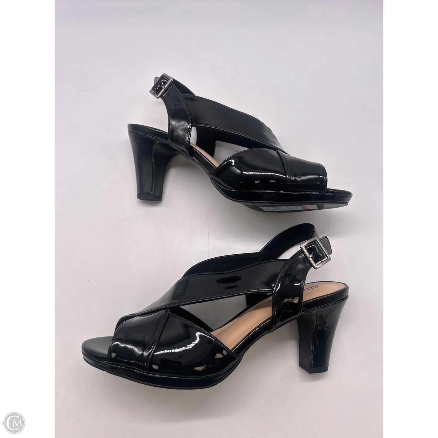 Shoes Heels Block By Easy Street In Black, Size: 10