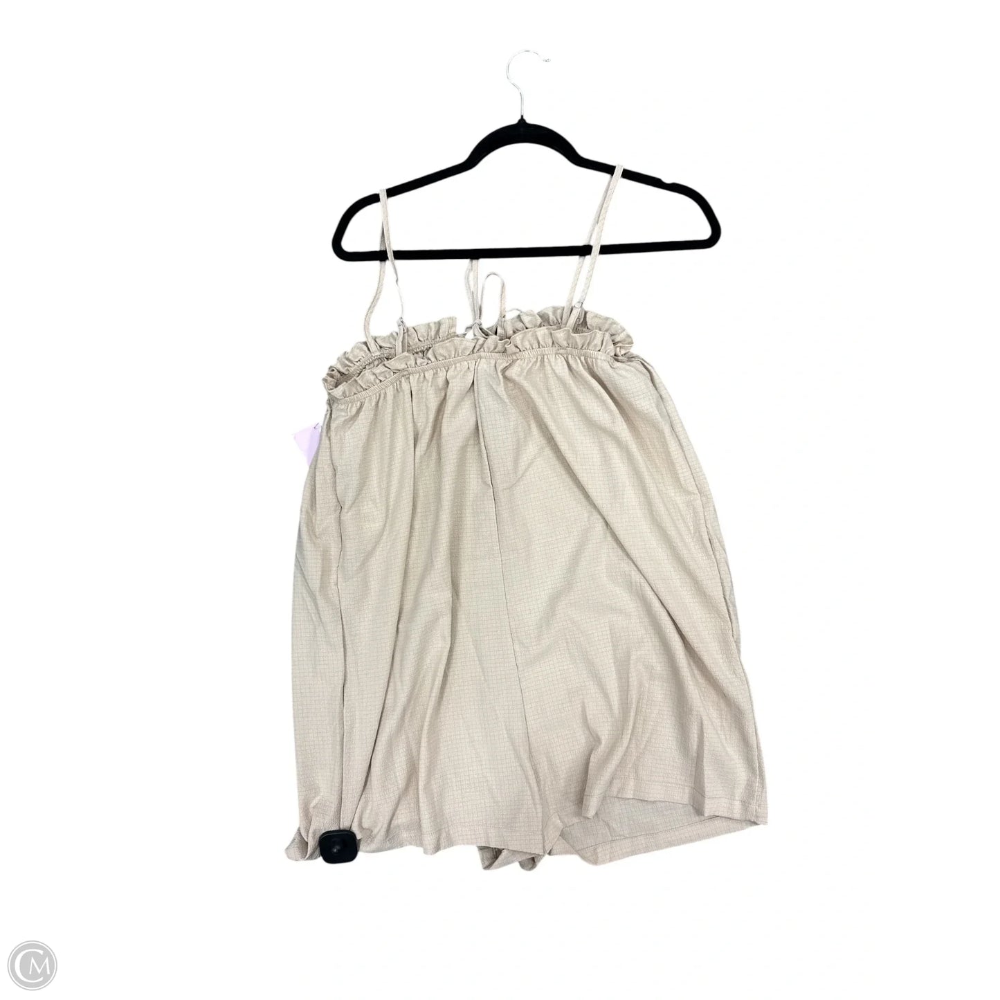 Romper By Shein In Tan, Size: M