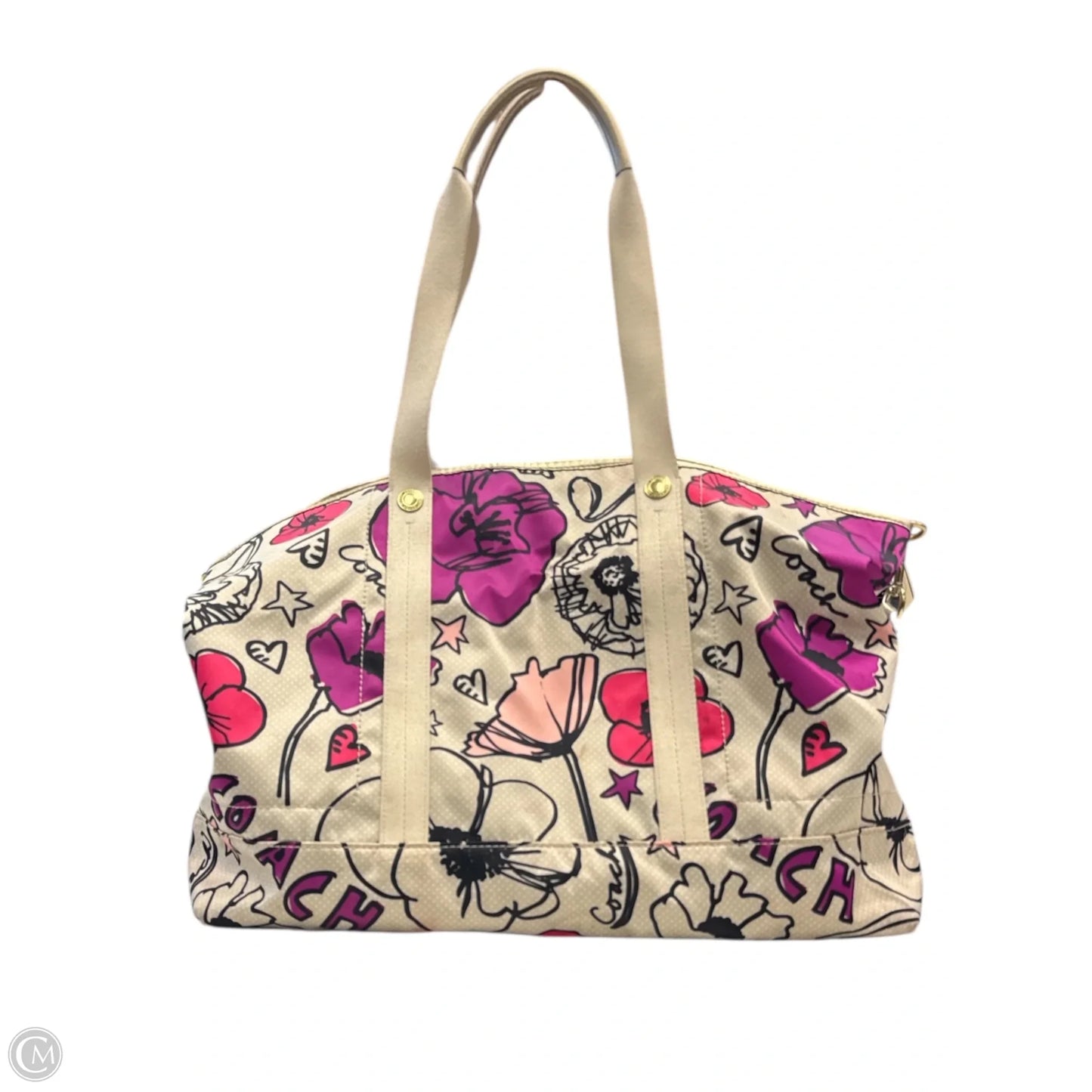 Handbag Designer By Coach, Size: Large