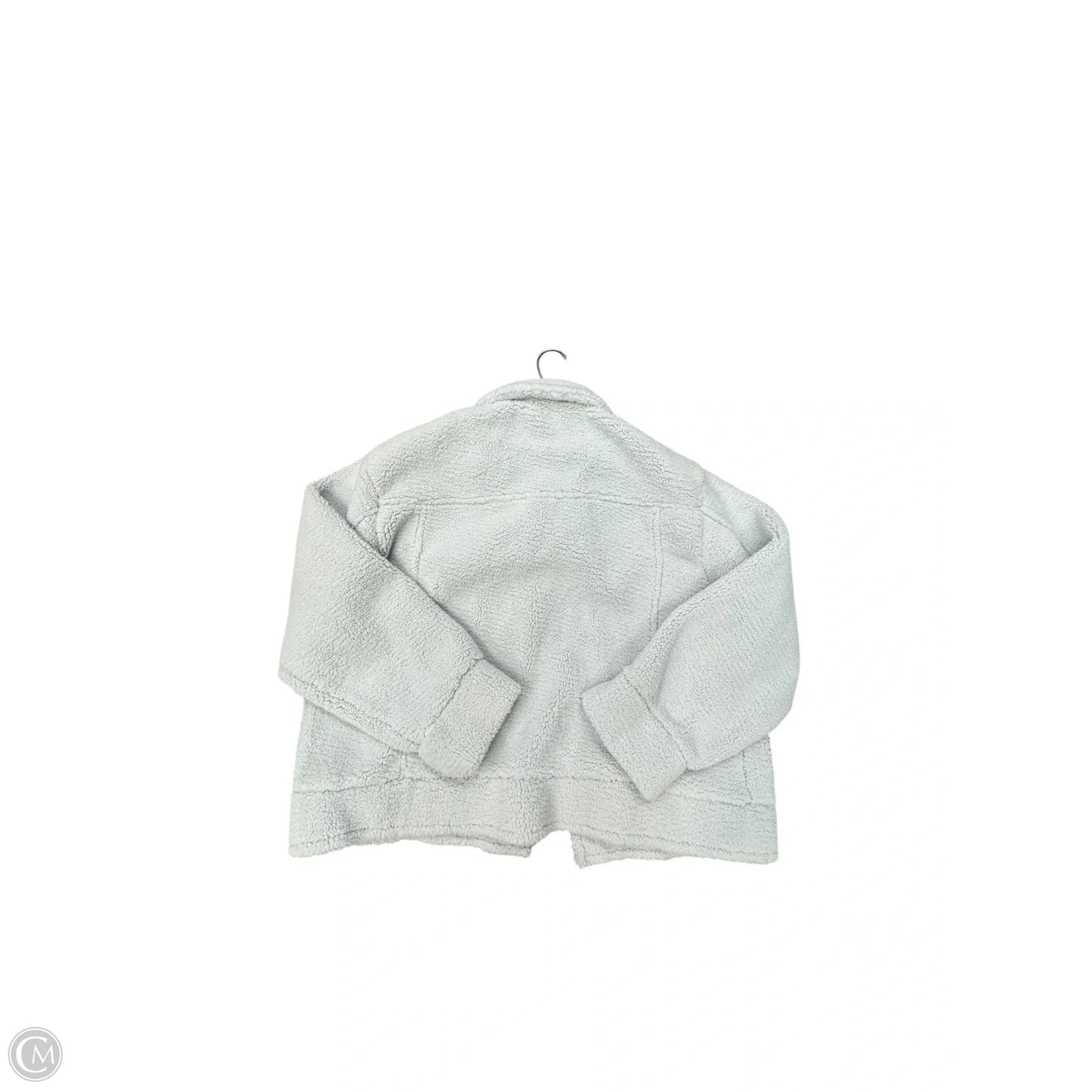 Jacket Fleece By Simply Southern In Grey, Size: Xxl