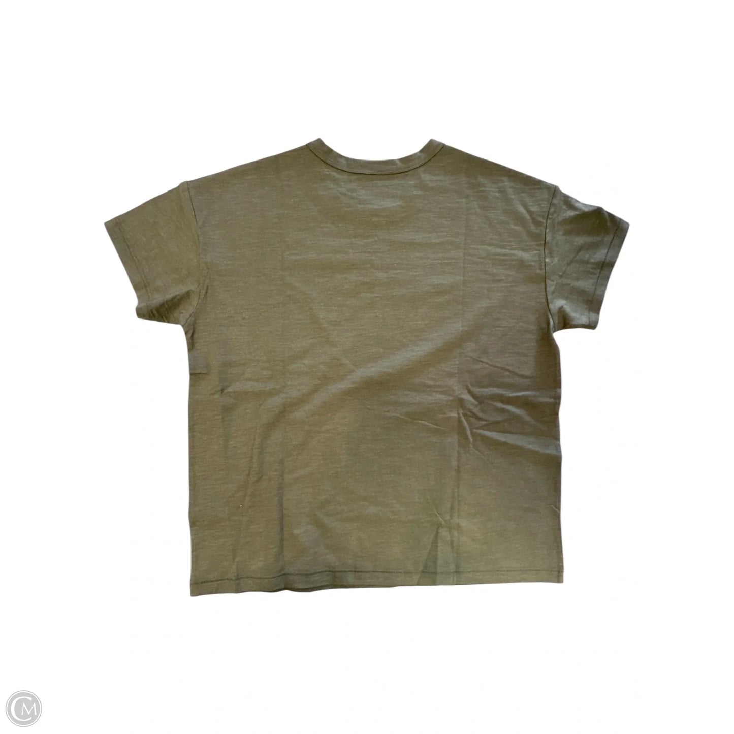 Top Short Sleeve By Clothes Mentor In Green, Size: M