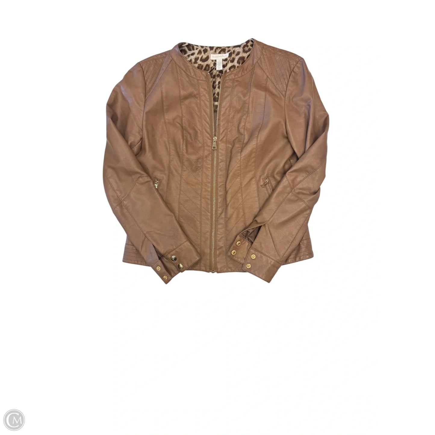 Jacket Other By Charter Club In Brown, Size: S