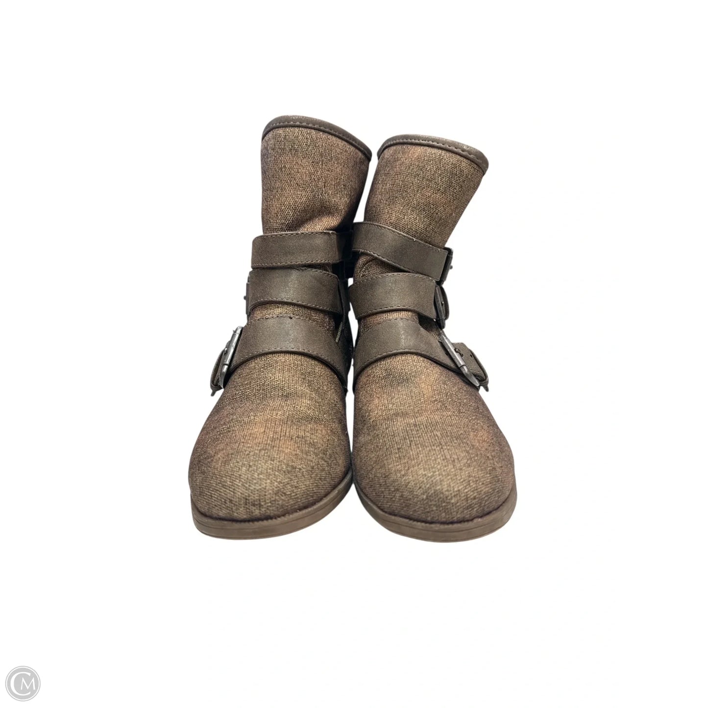Boots Ankle Flats By Muk Luks In Brown, Size: 9