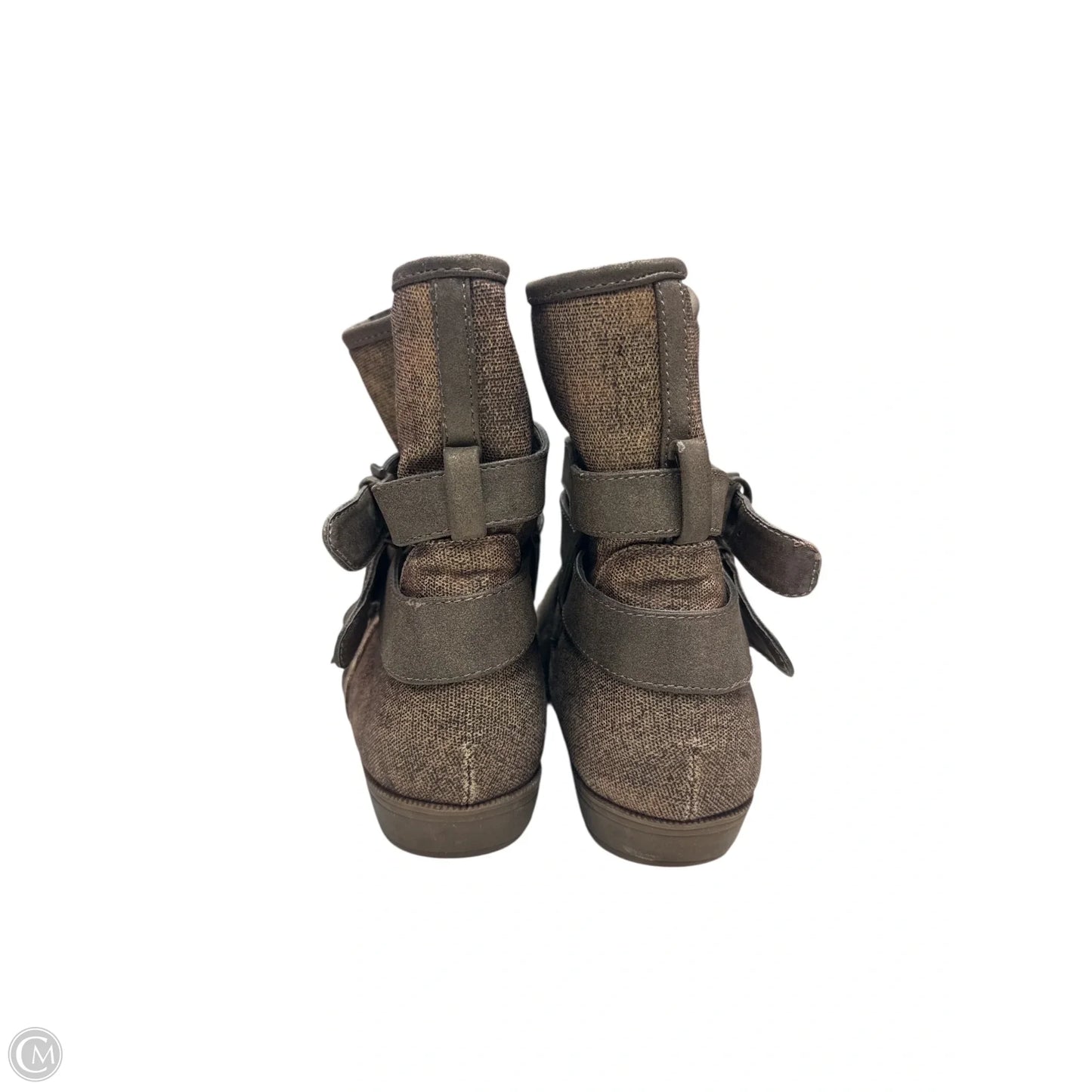 Boots Ankle Flats By Muk Luks In Brown, Size: 9
