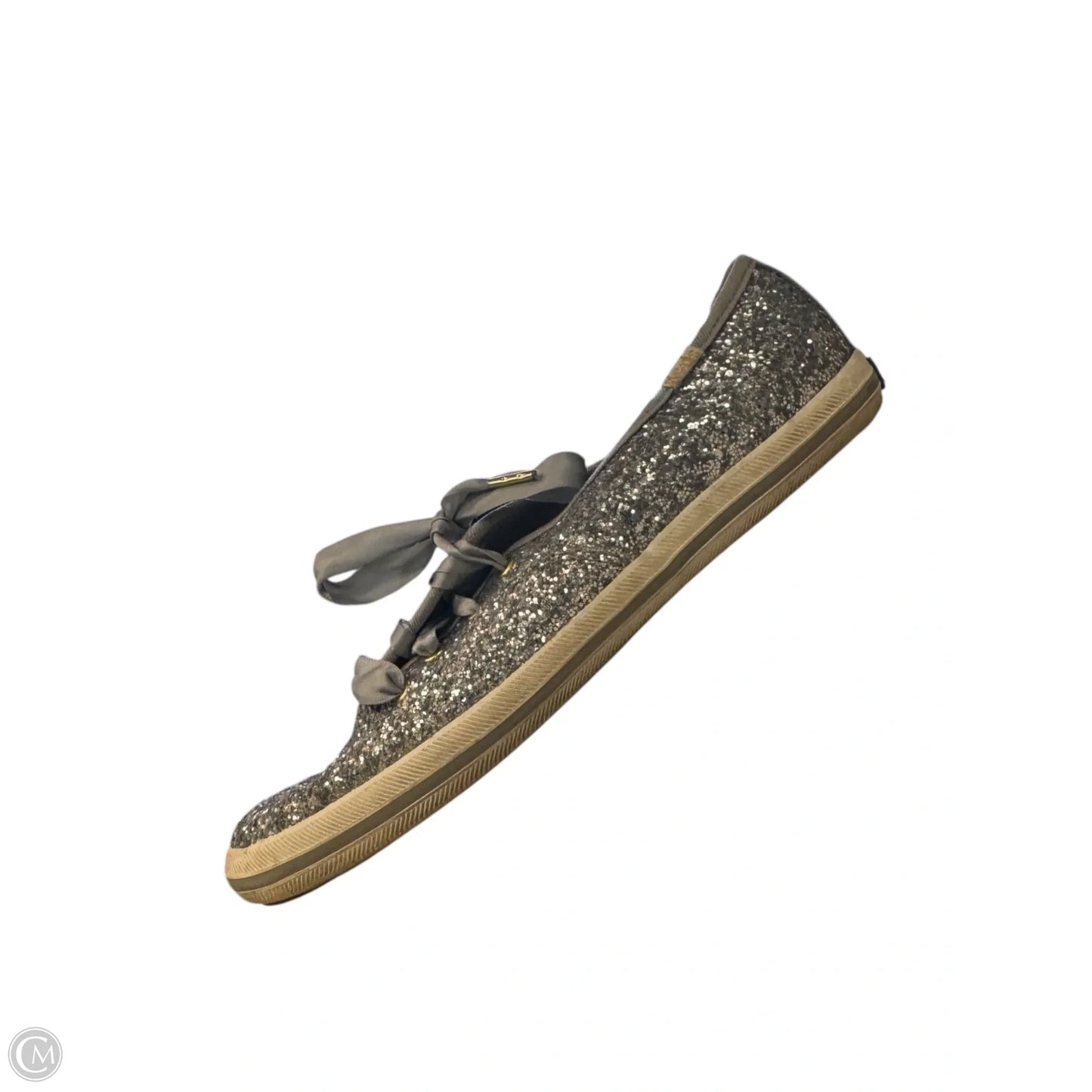 Shoes Sneakers By Kate Spade In Silver, Size: 6.5