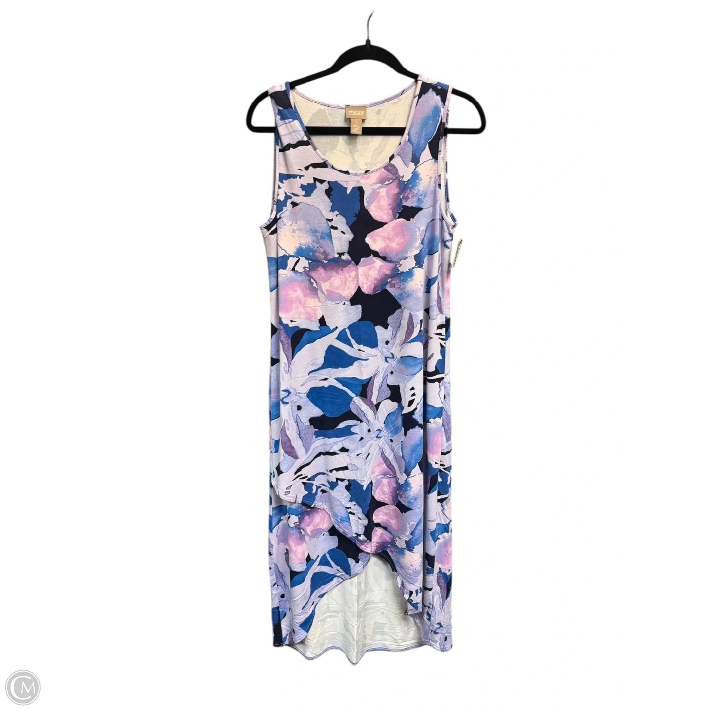 Dress Casual Maxi By Chicos In Multi-colored, Size: M