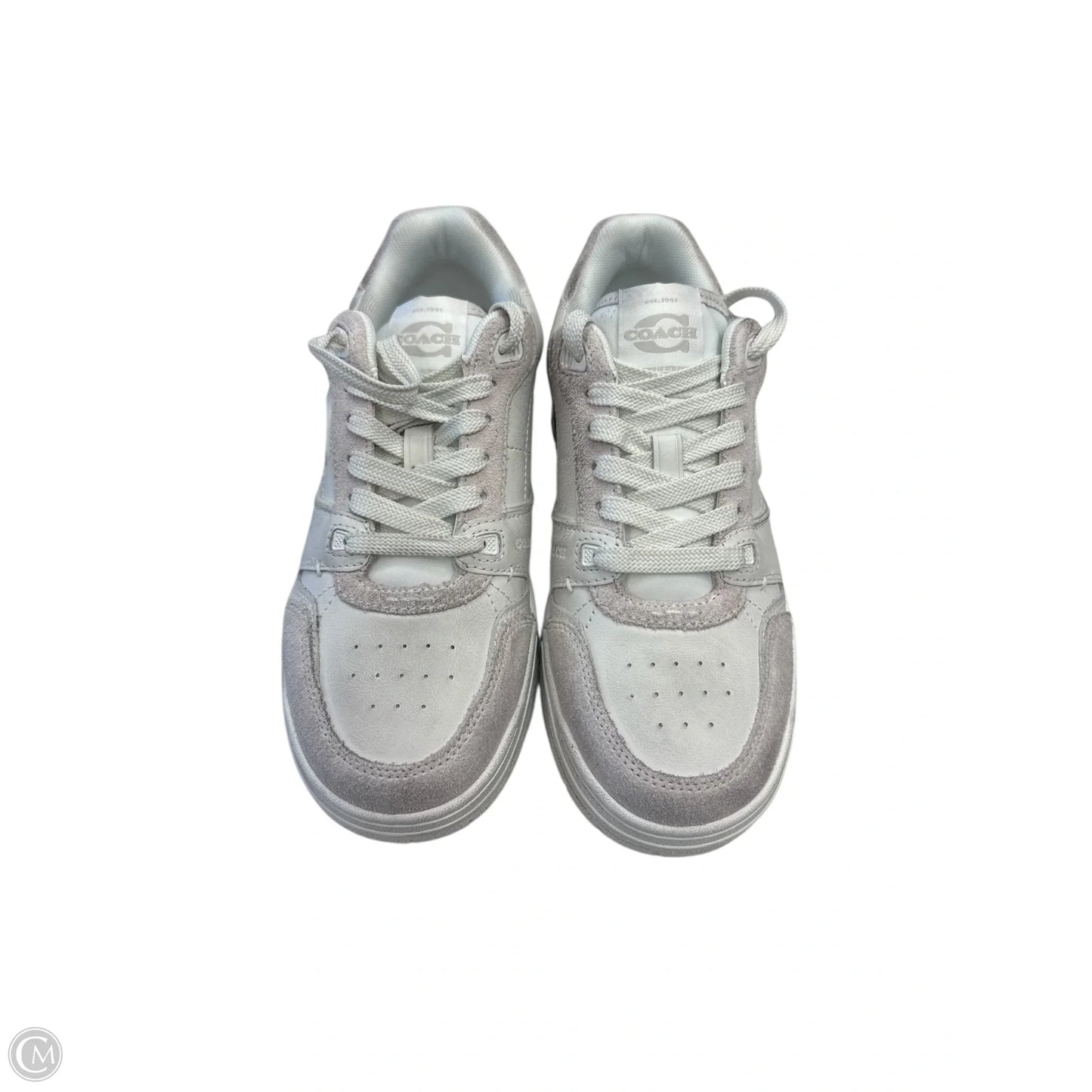 Shoes Designer By Coach In White, Size: 7